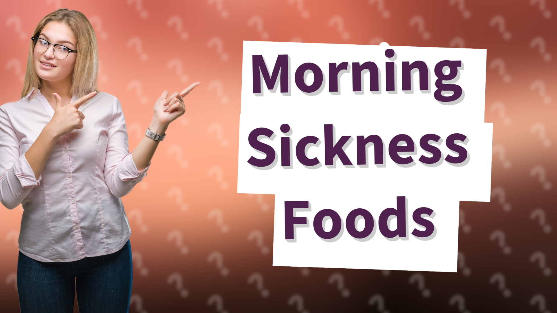 Morning Sickness Foods