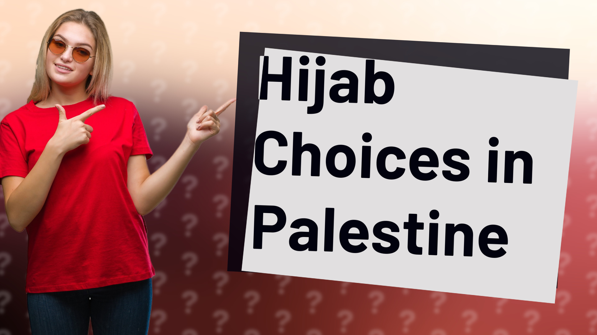 Hijab Choices in Palestine