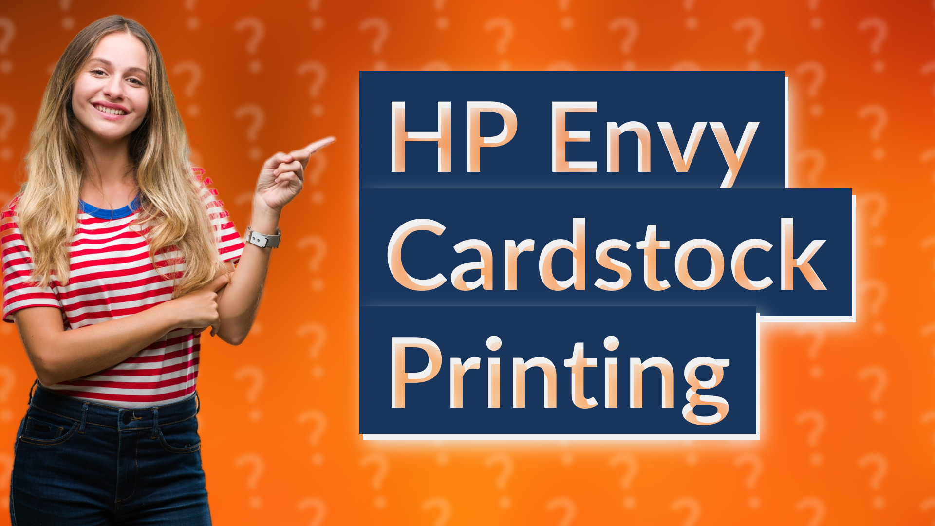HP Envy Cardstock Printing