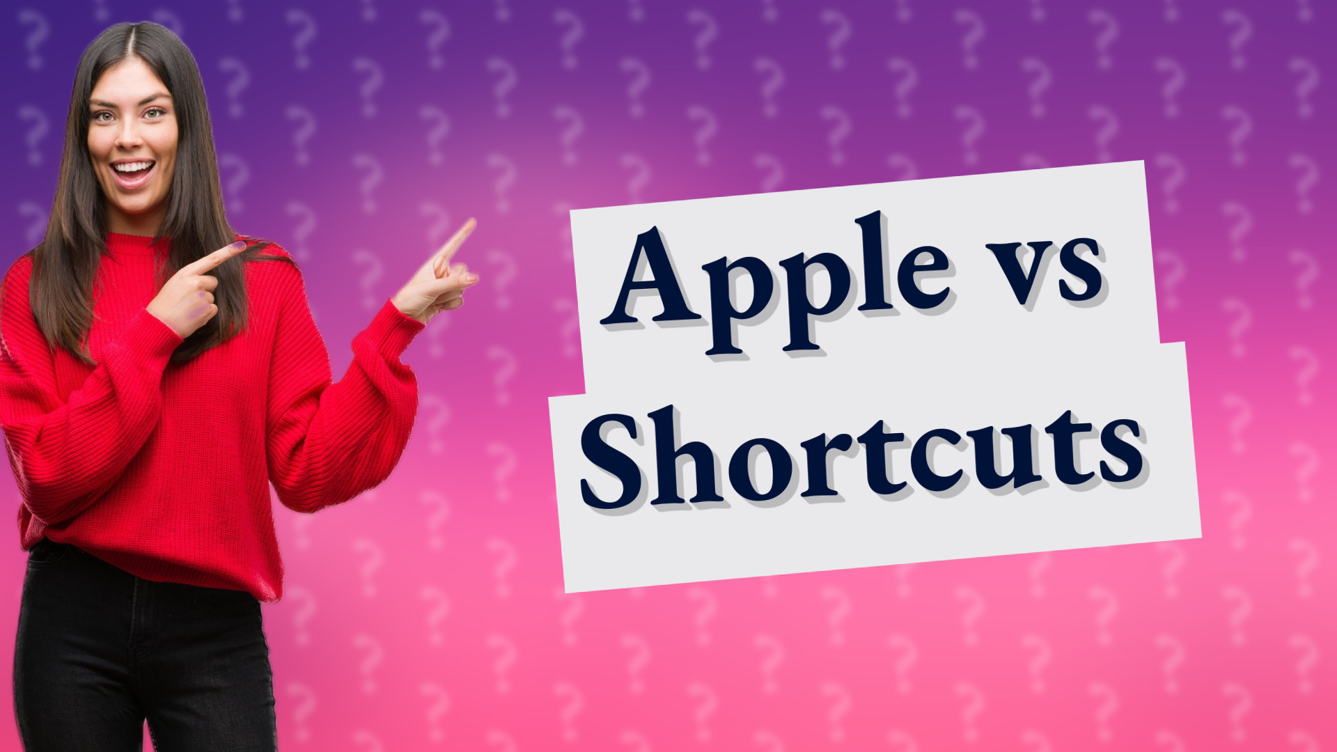 Apple vs Shortcuts