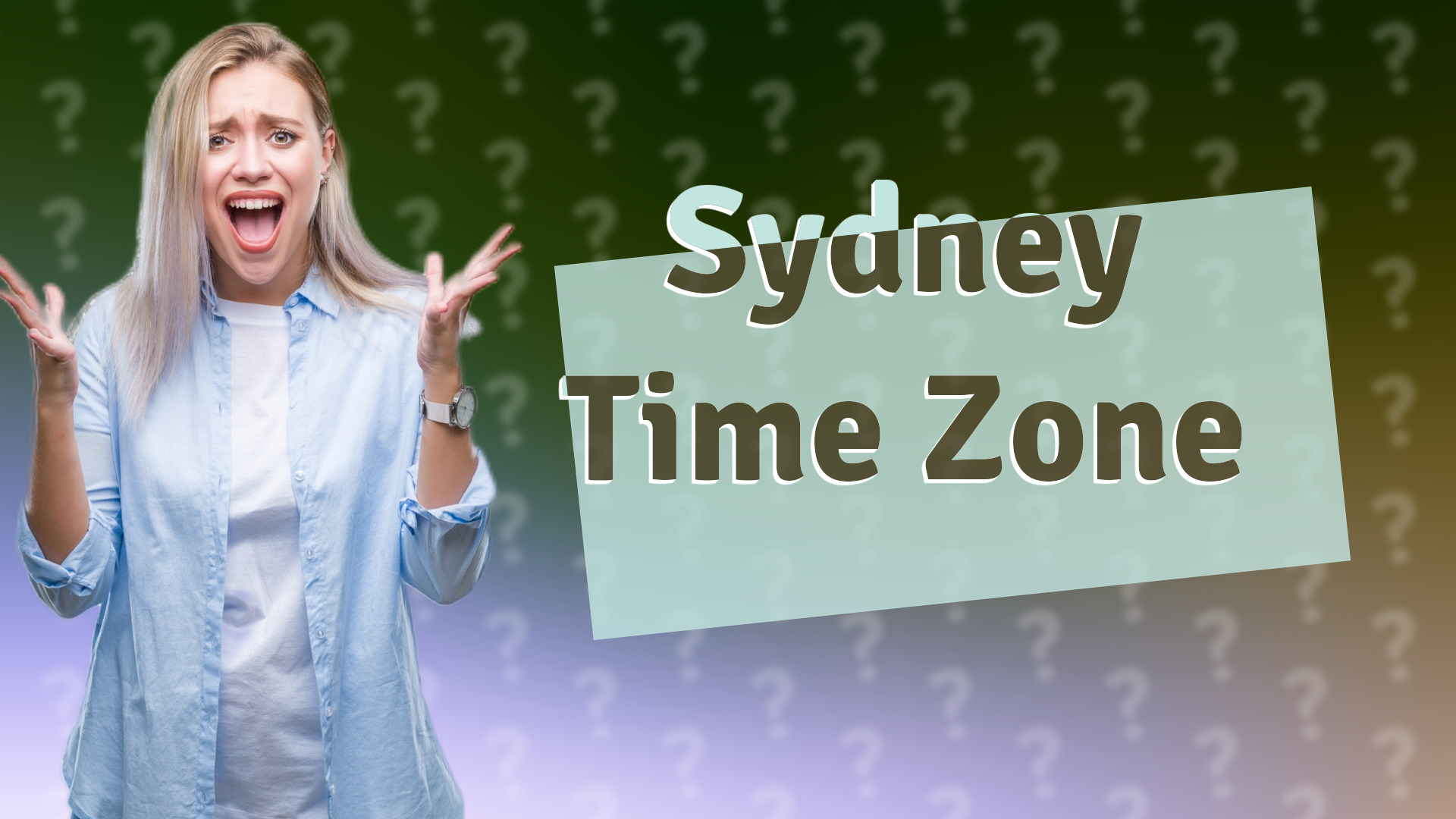 Sydney Time Zone