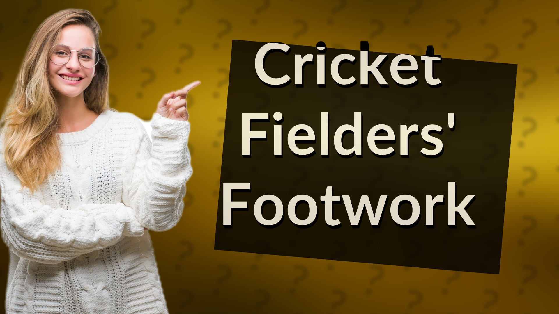 Cricket Fielders' Footwork