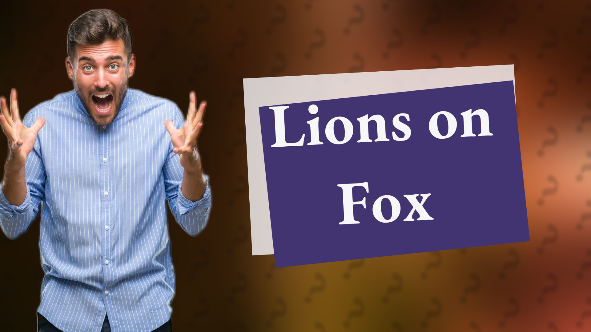 Lions on Fox