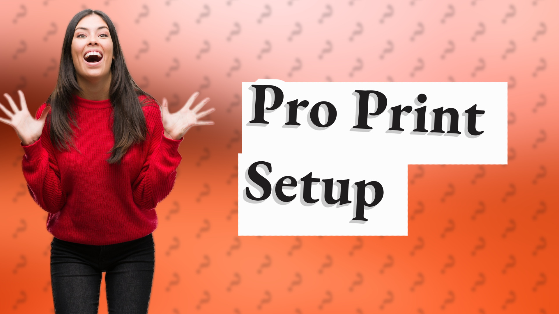 Pro Print Setup