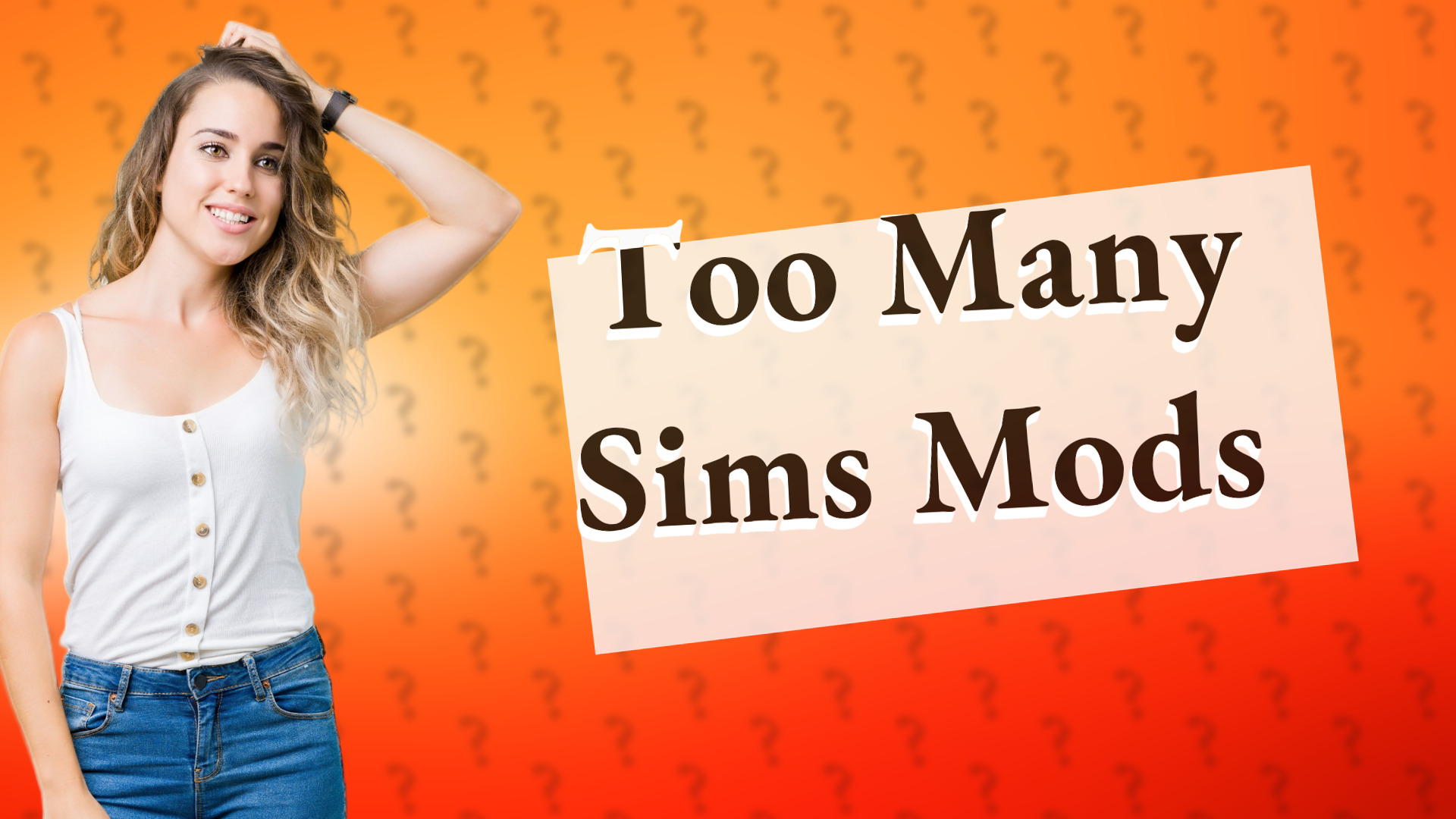 Too Many Sims Mods
