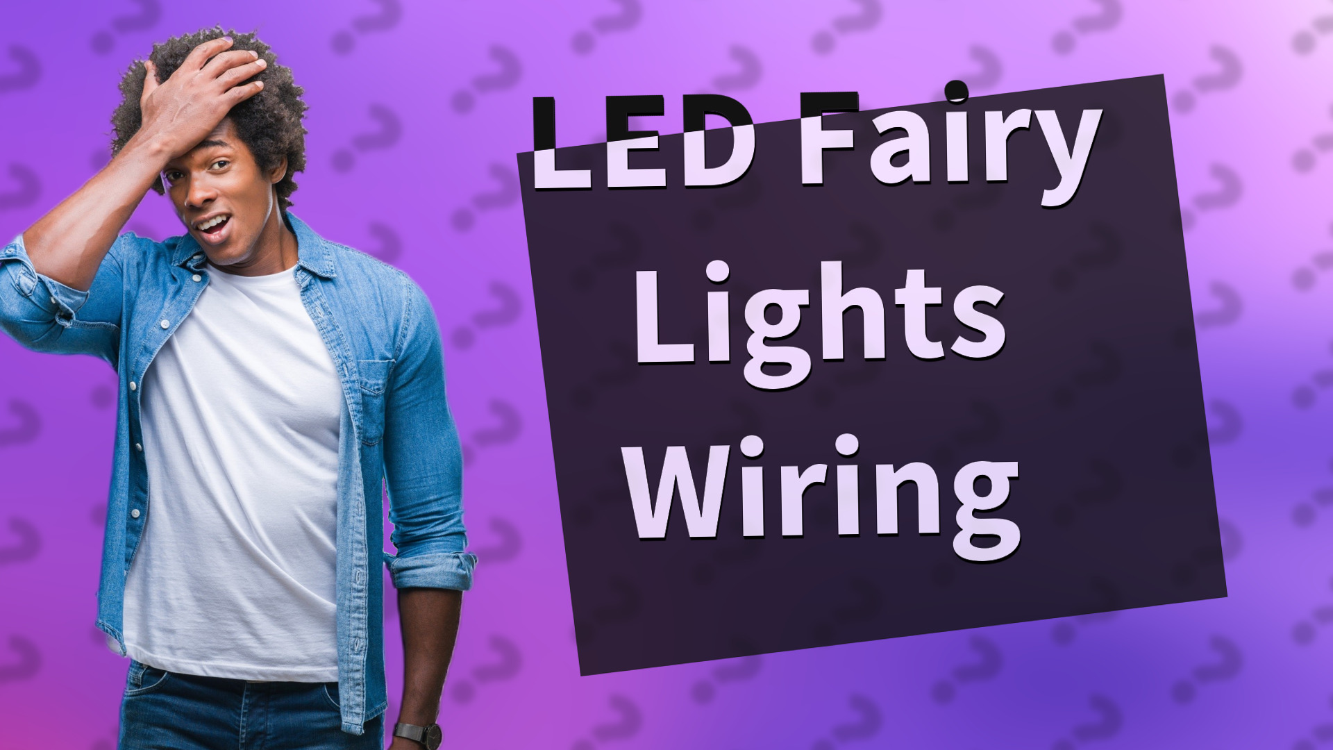 LED Fairy Lights Wiring