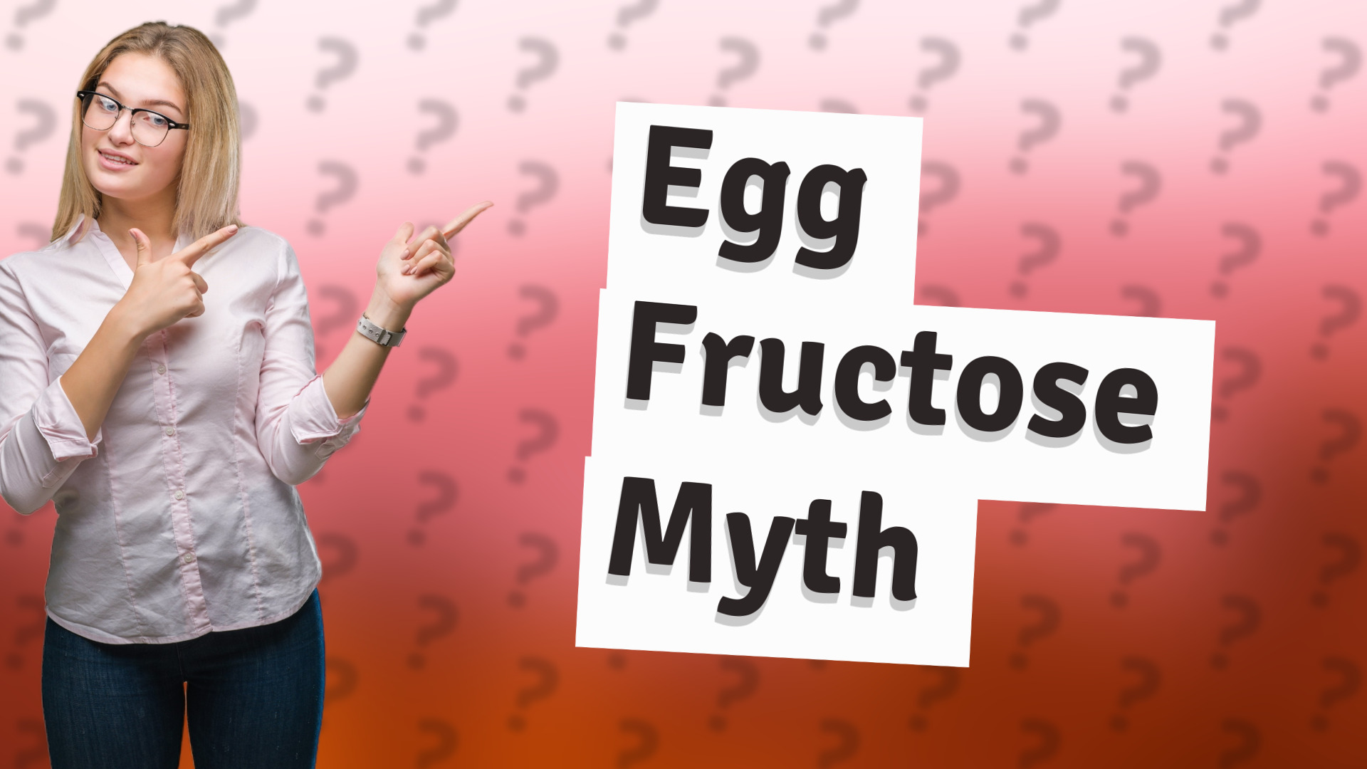Egg Fructose Myth