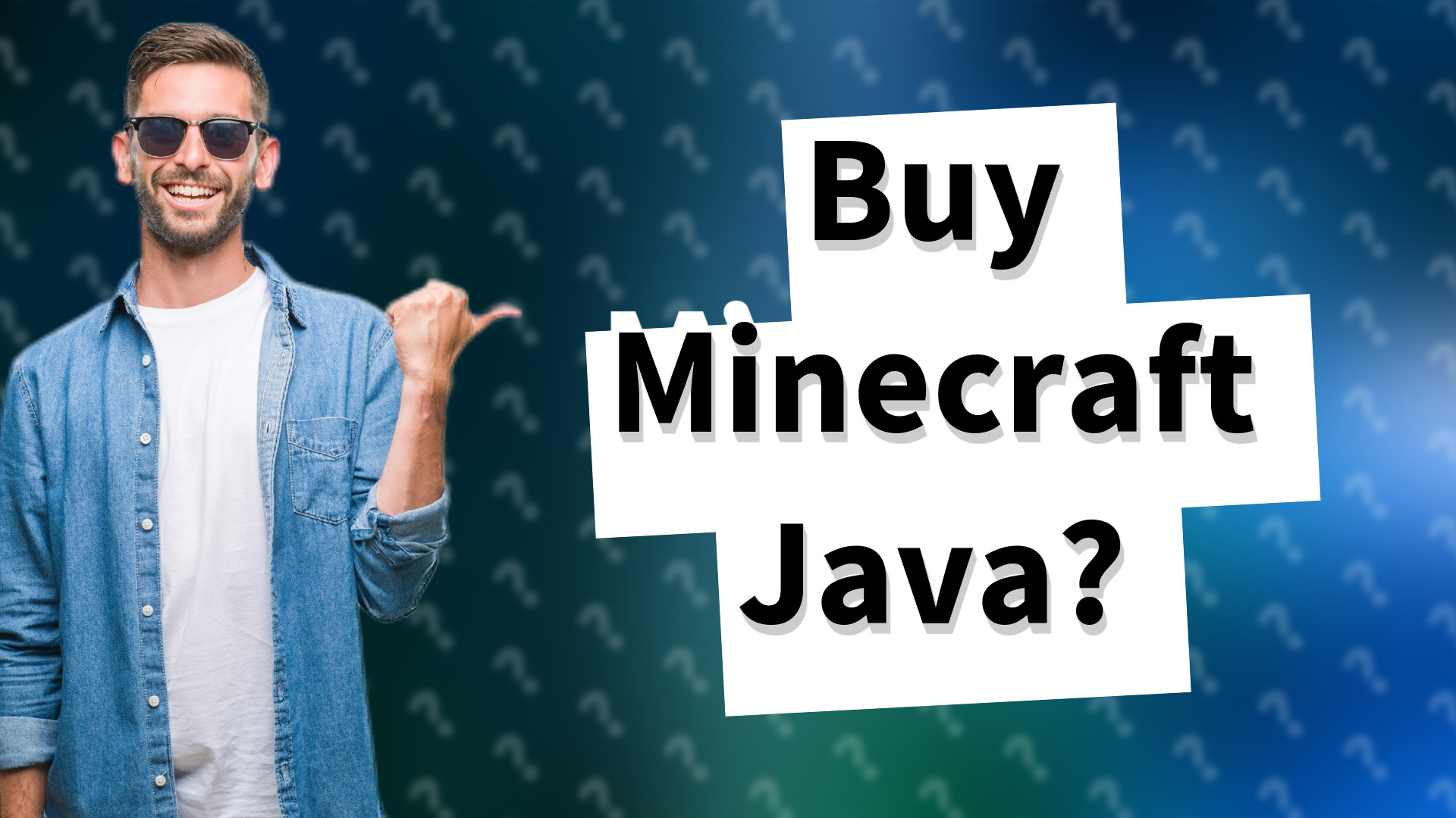 Buy Minecraft Java?