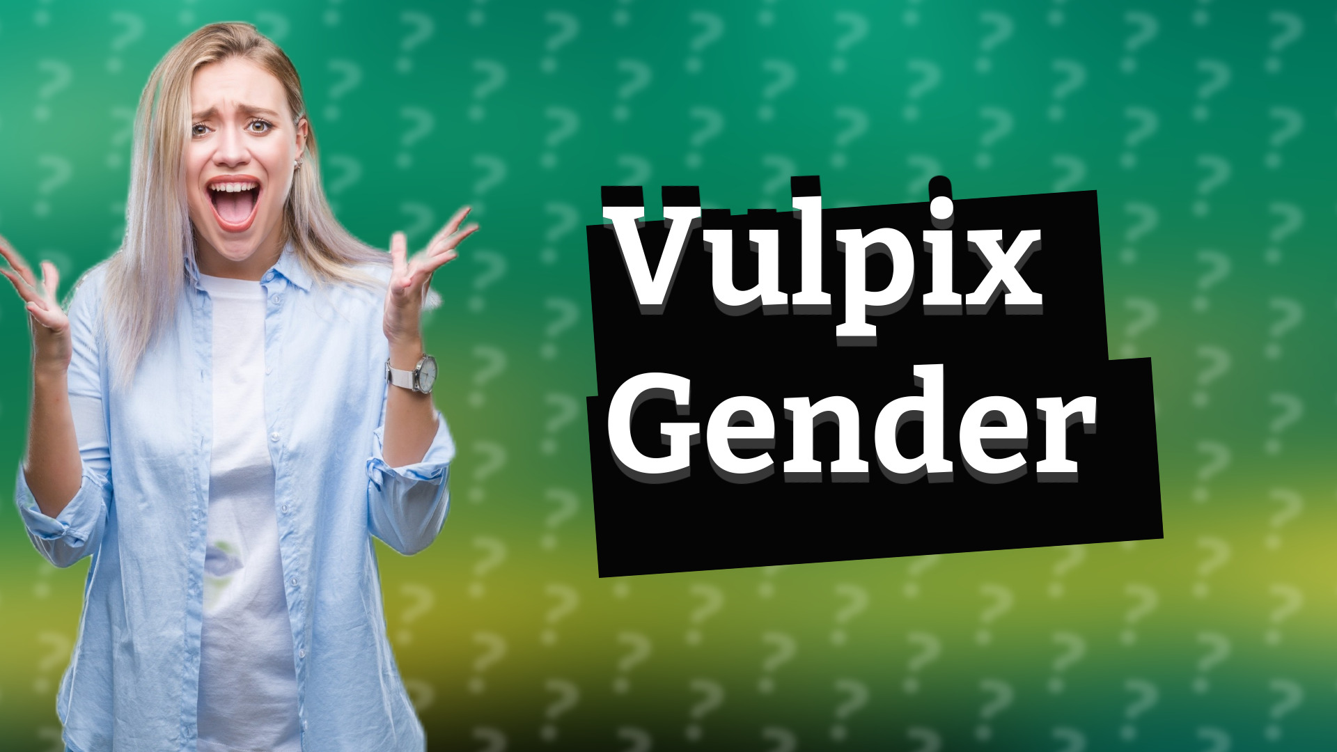 Vulpix Gender