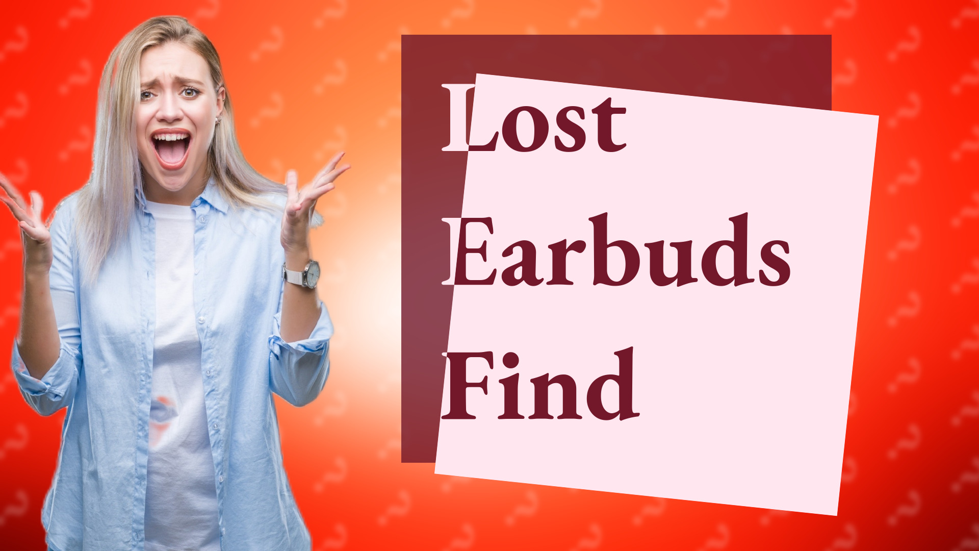 Lost Earbuds Find