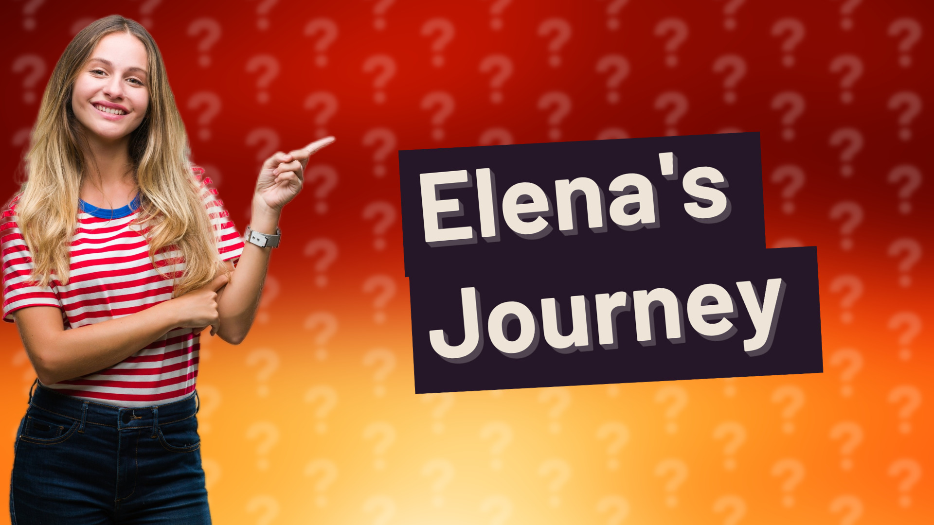 Elena's Journey