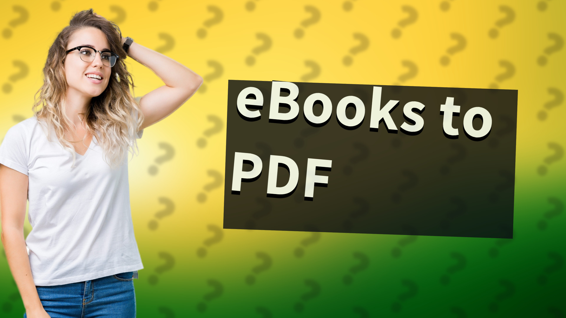 eBooks to PDF