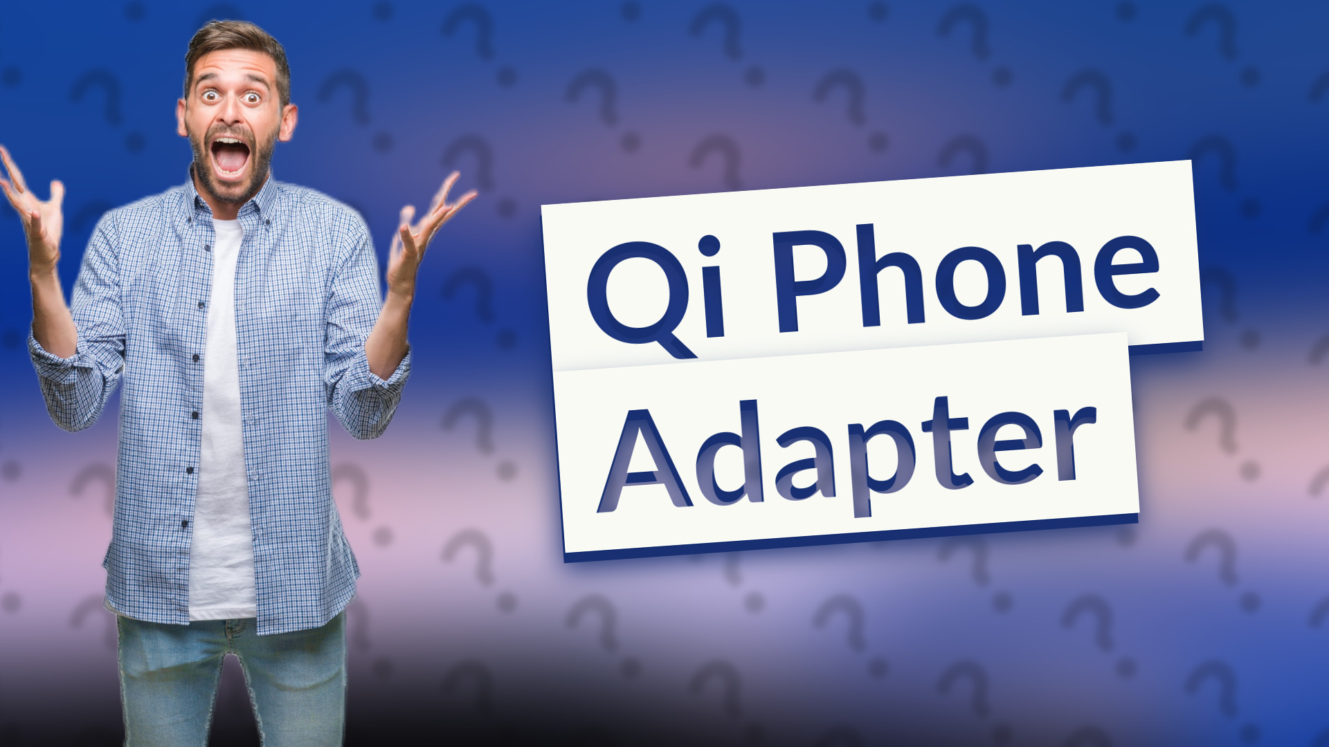 Qi Phone Adapter