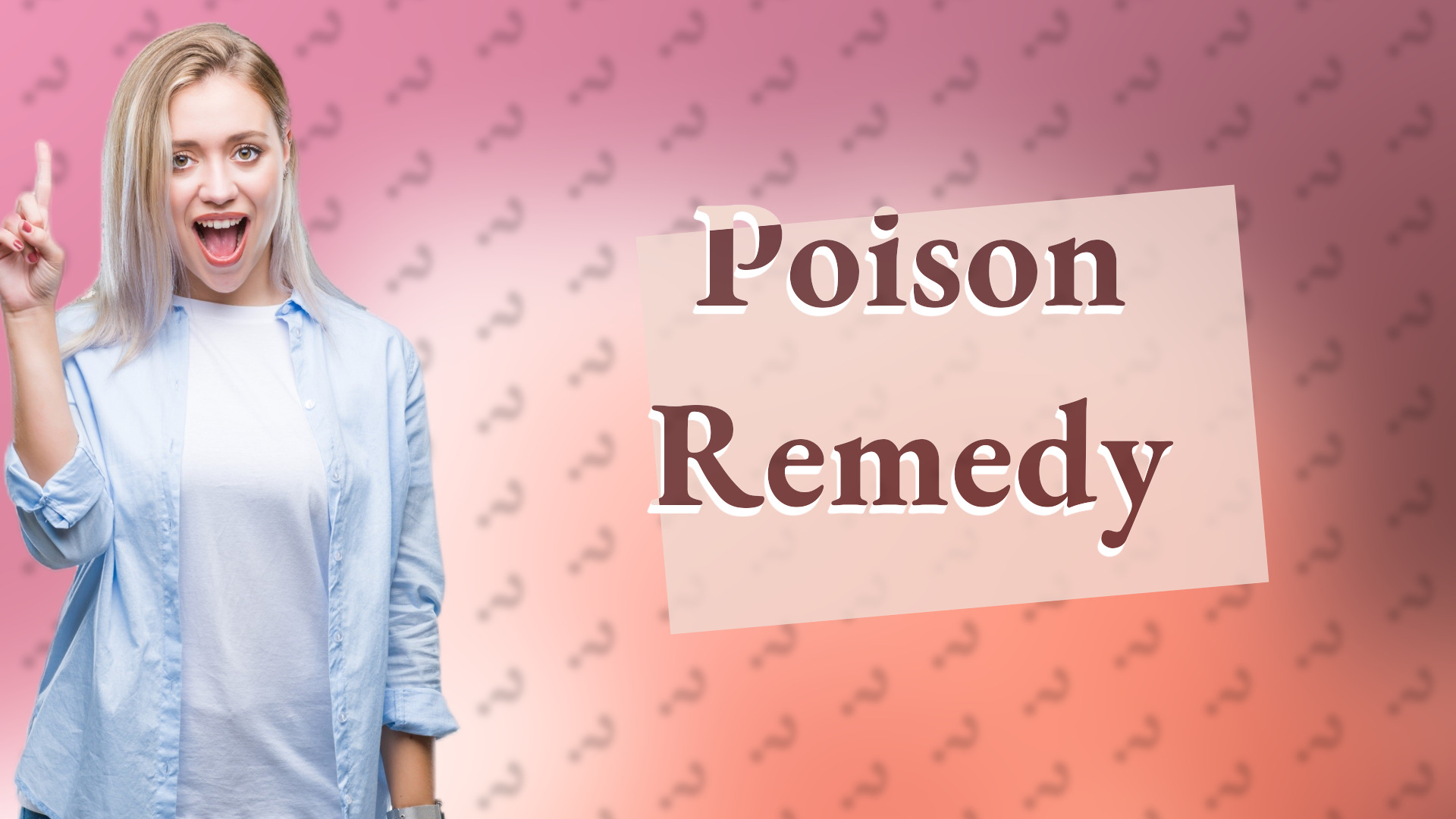 Poison Remedy
