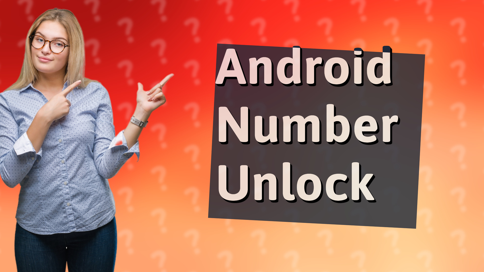 Android Number Unlock