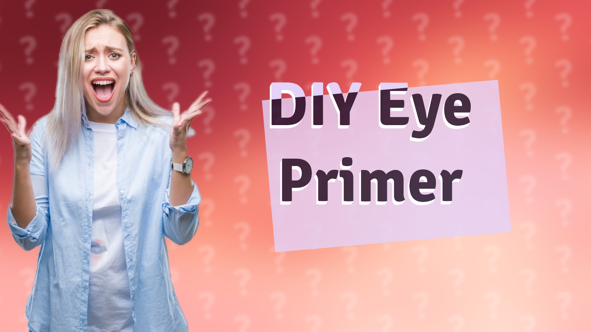 DIY Eye Primer