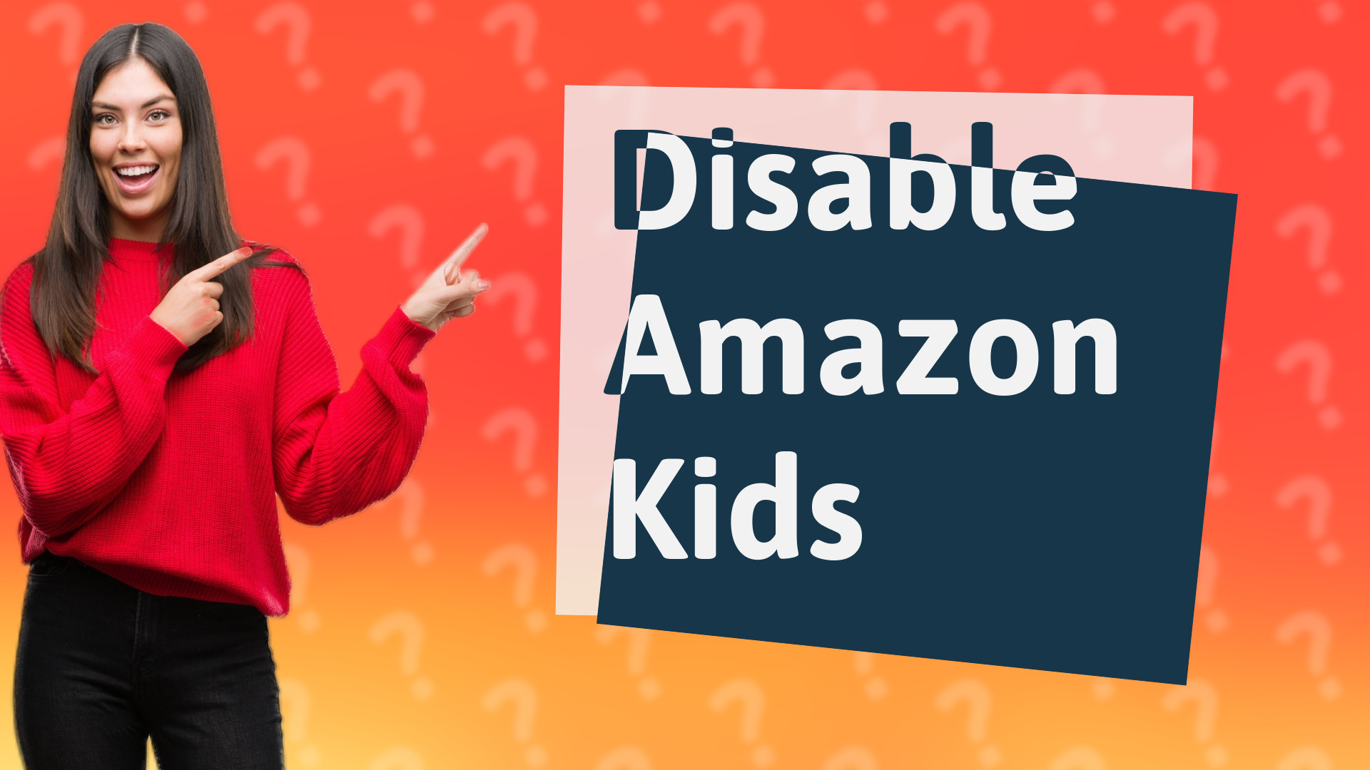 Disable Amazon Kids