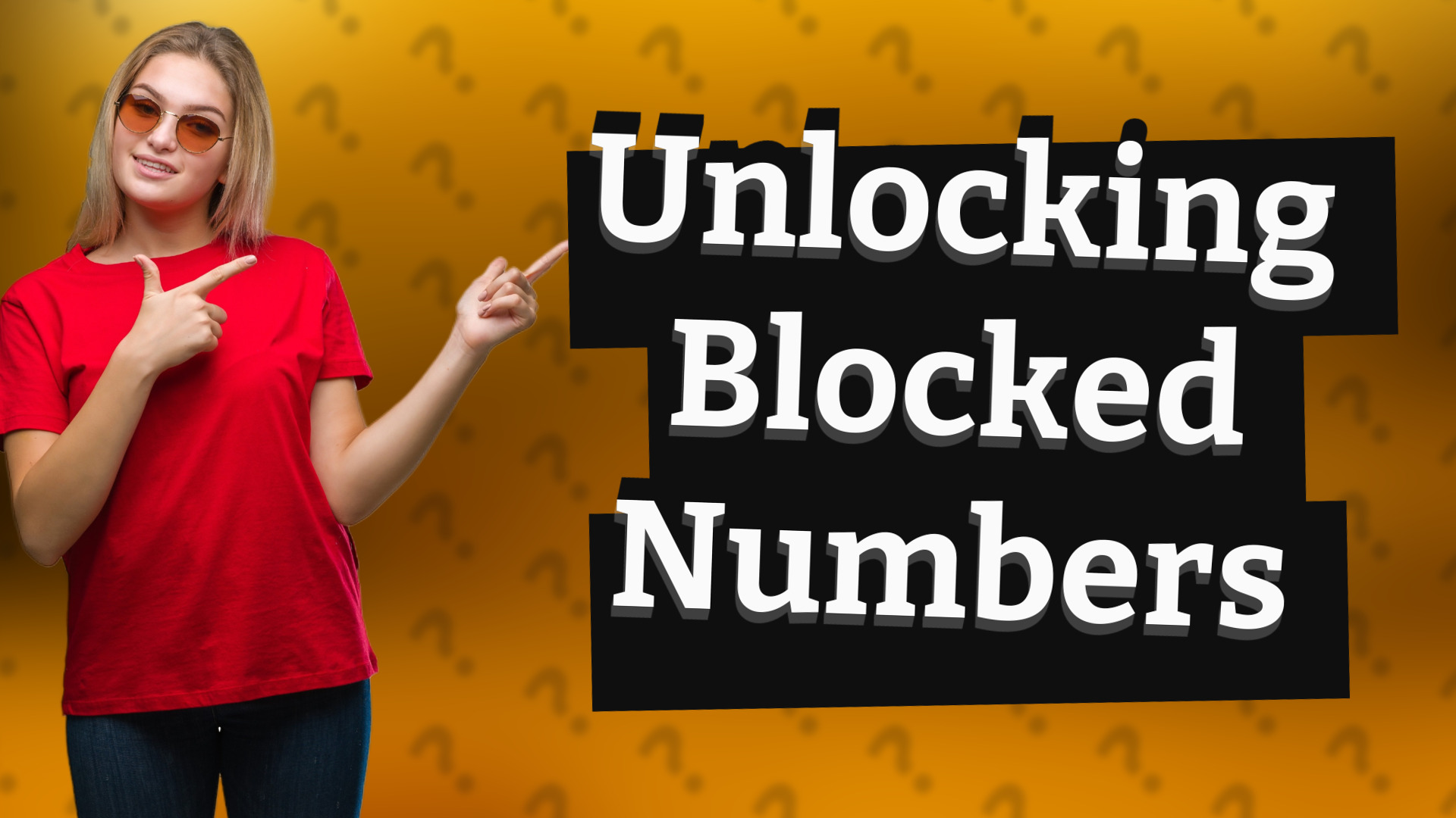Unlocking Blocked Numbers