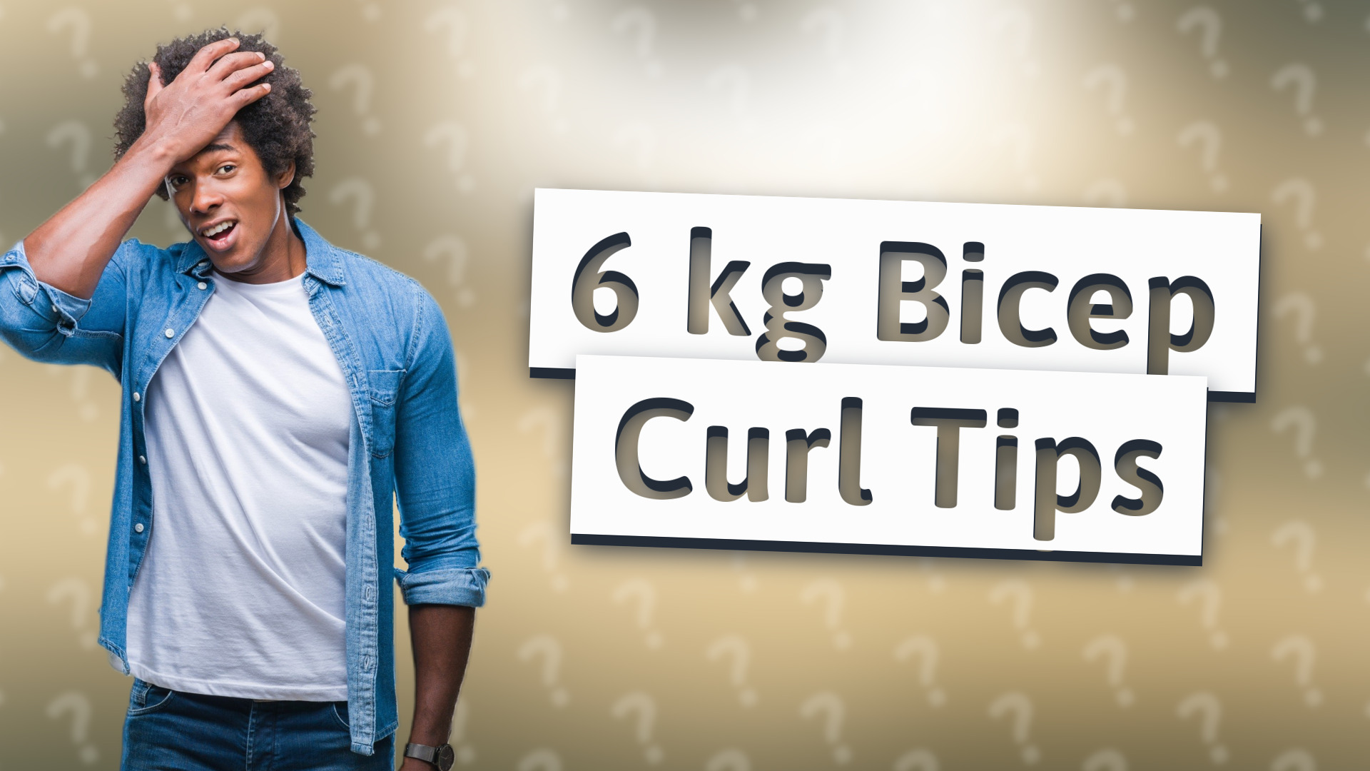 6 kg Bicep Curl Tips