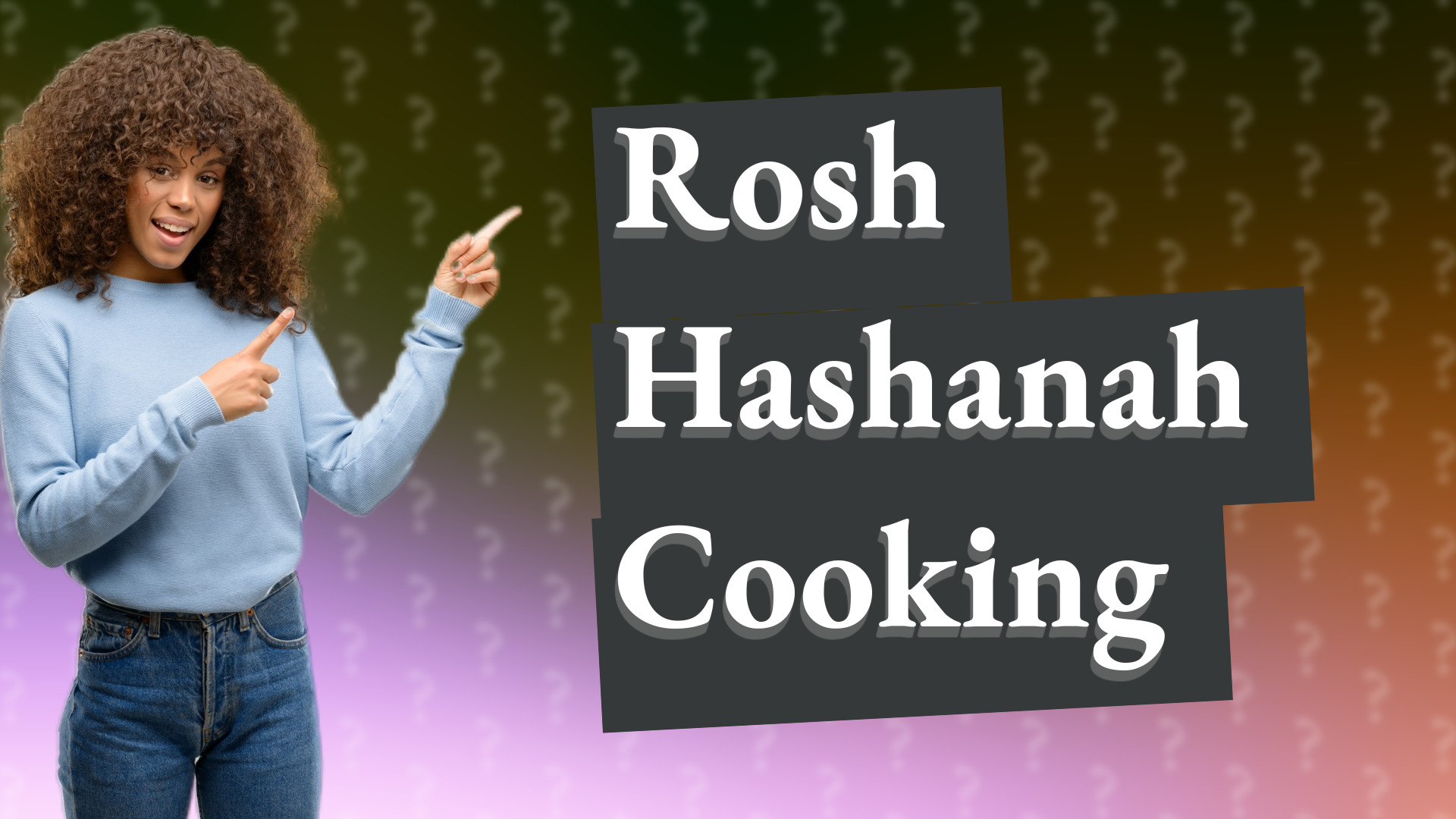 Rosh Hashanah Cooking