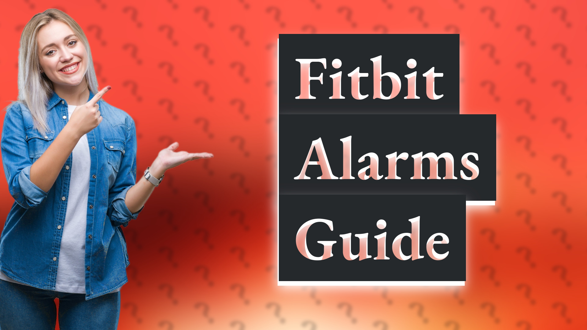 Fitbit Alarms Guide