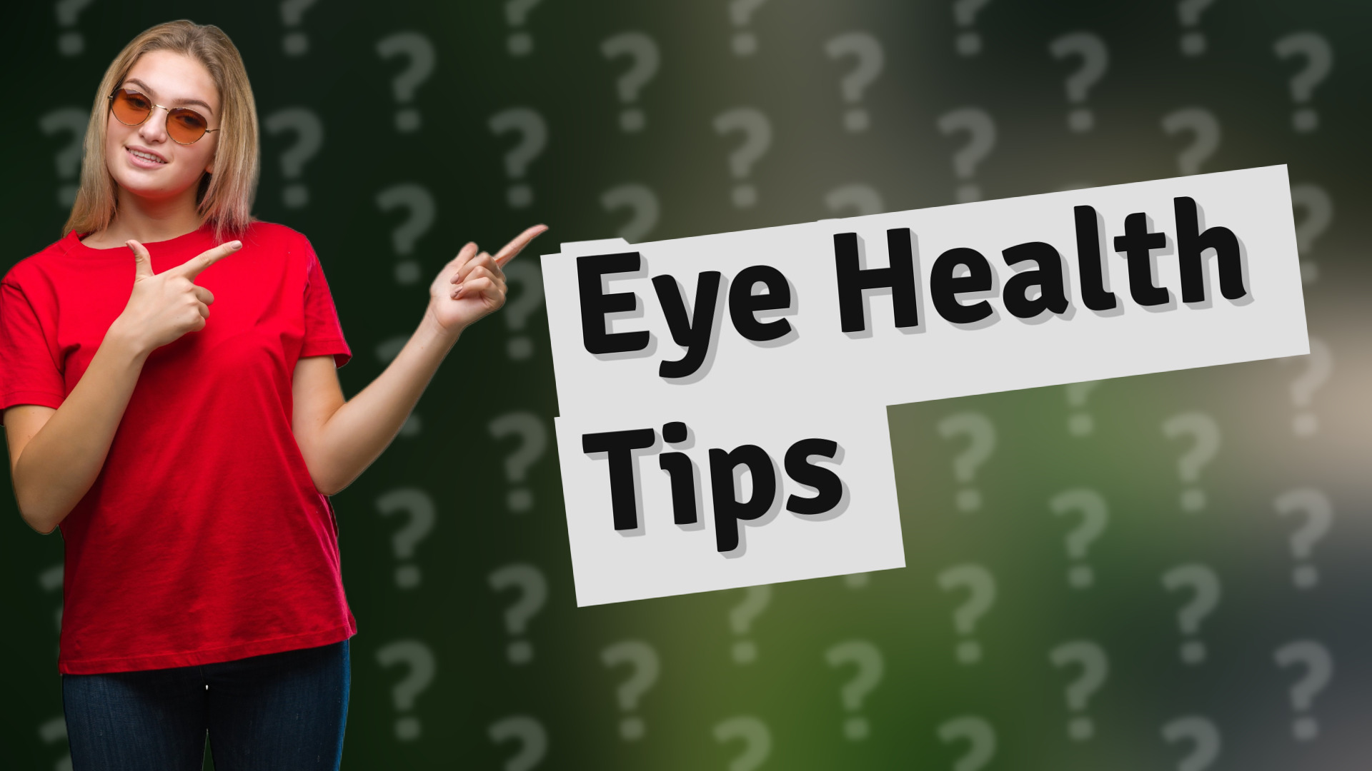 Eye Health Tips