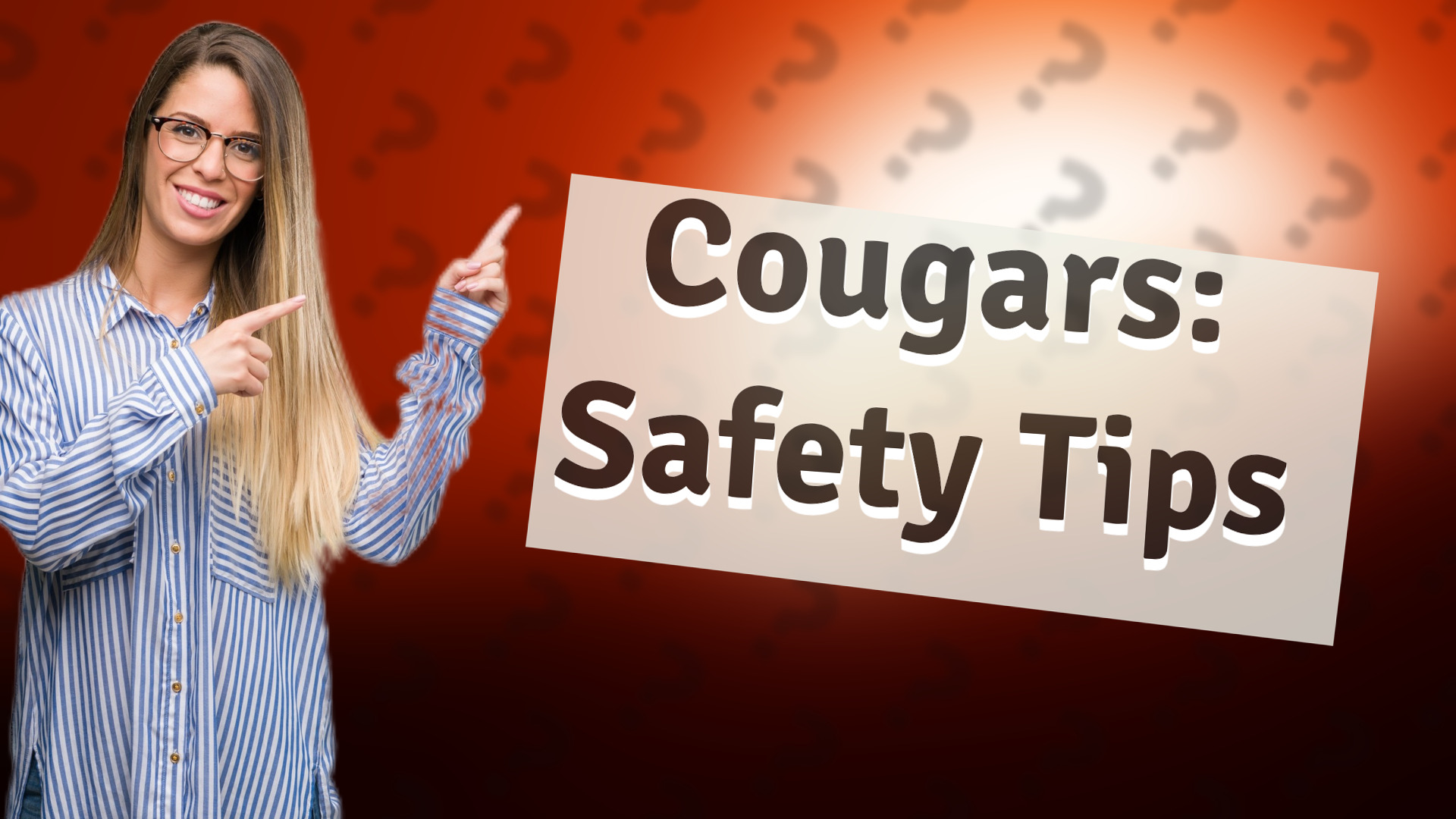 Cougars: Safety Tips