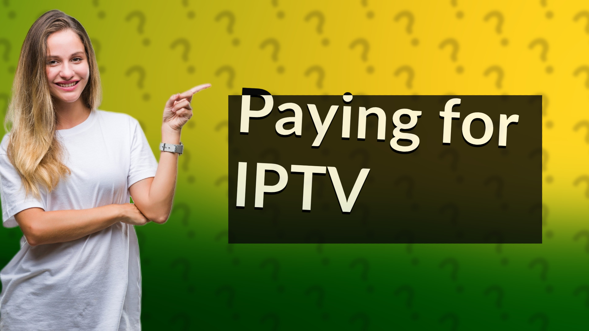 Paying for IPTV
