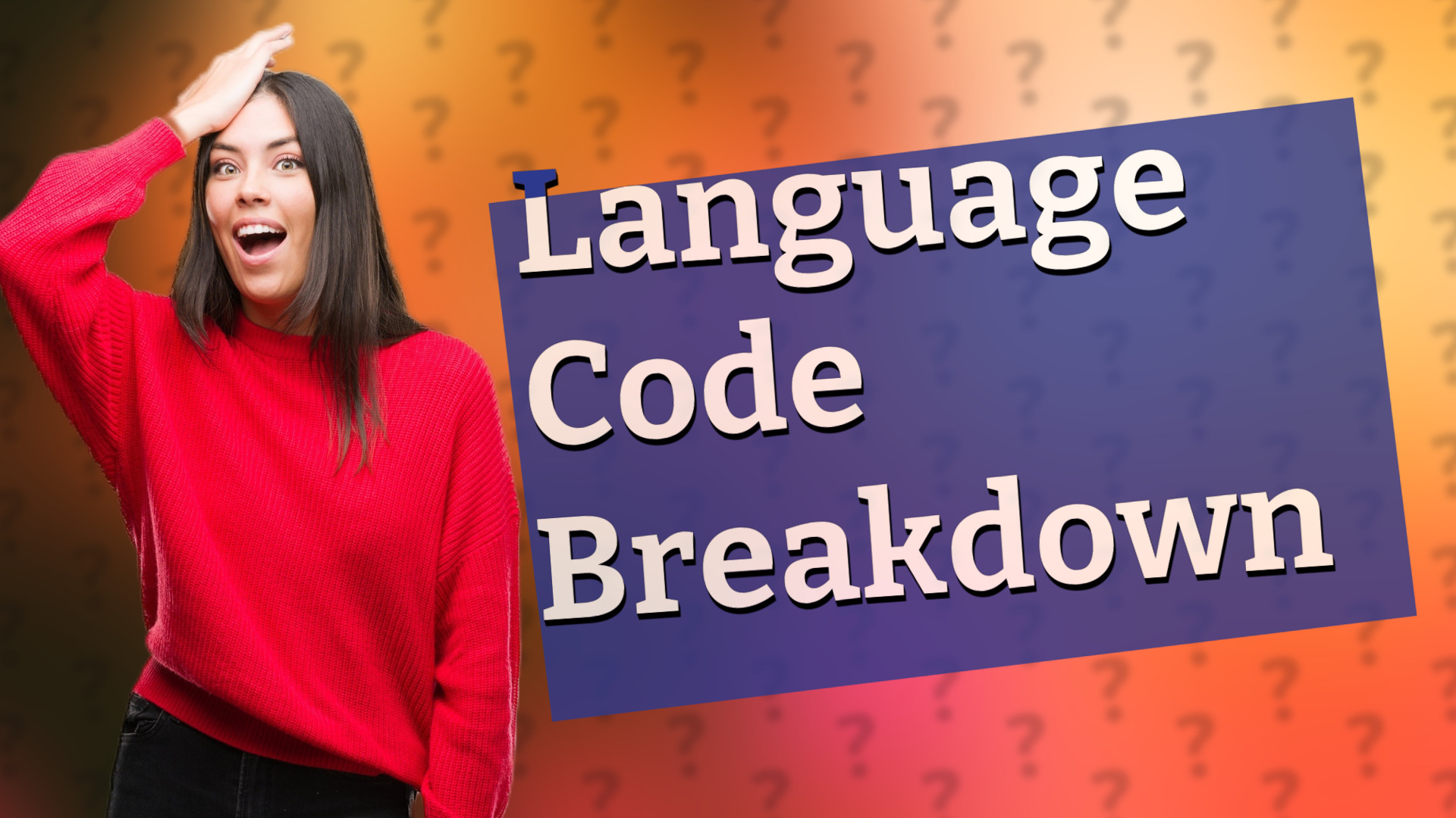 Language Code Breakdown