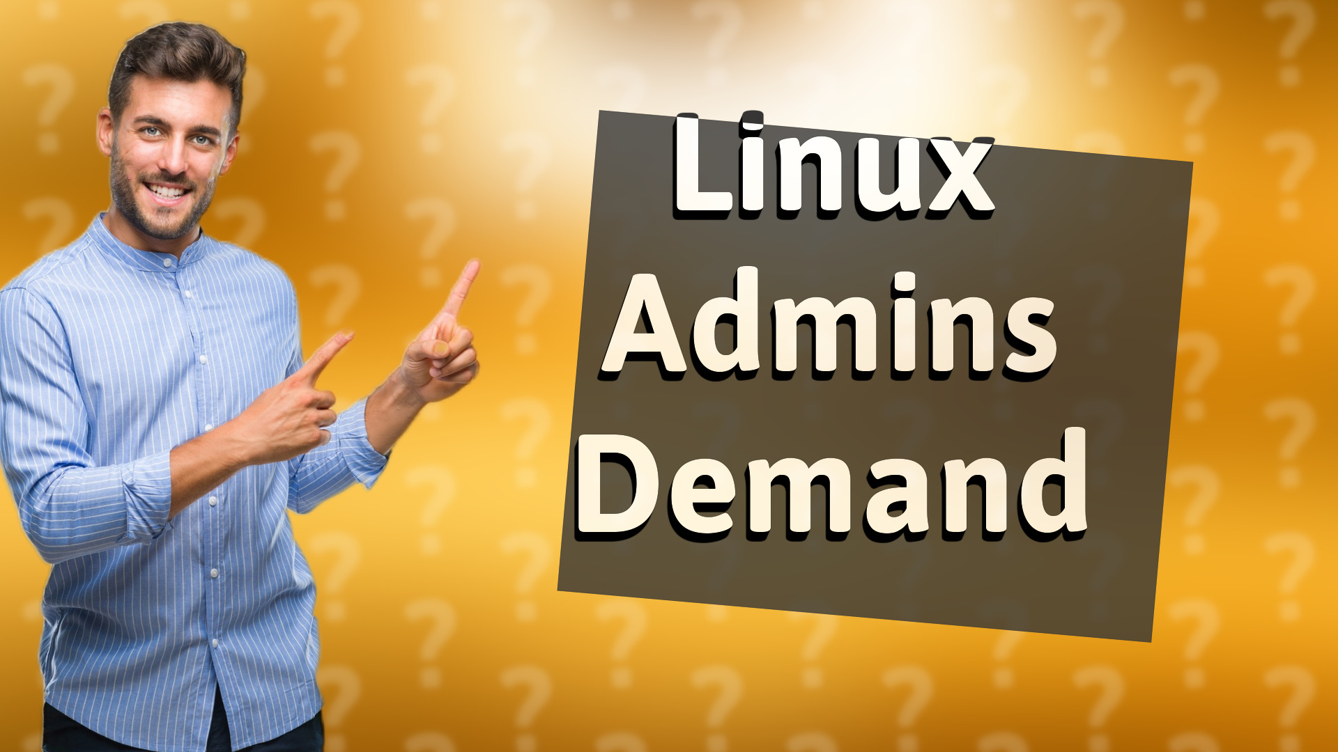 Linux Admins Demand
