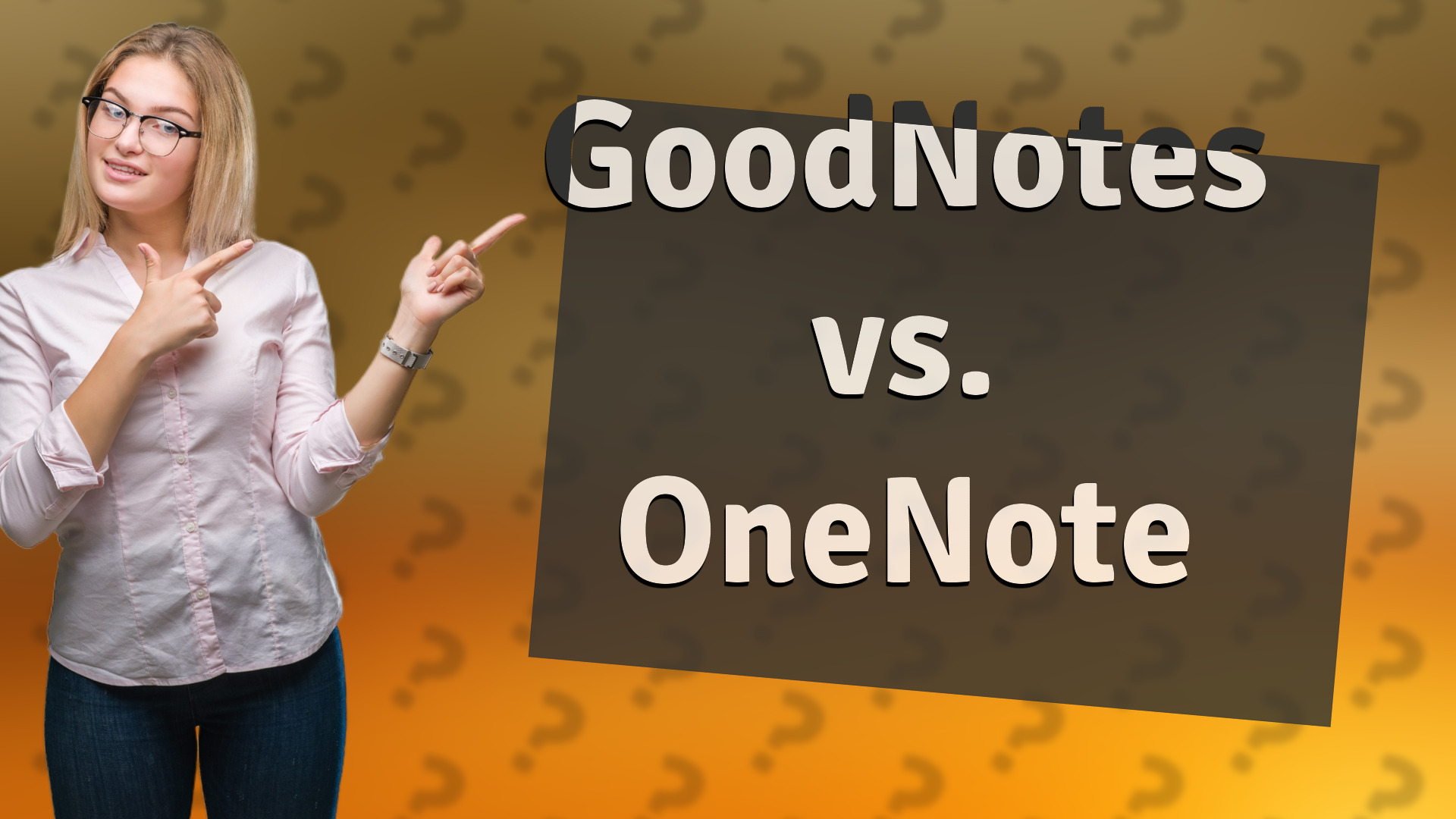 GoodNotes vs. OneNote