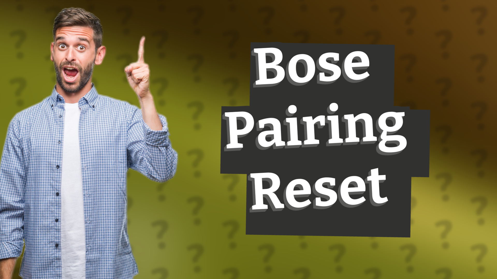Bose Pairing Reset
