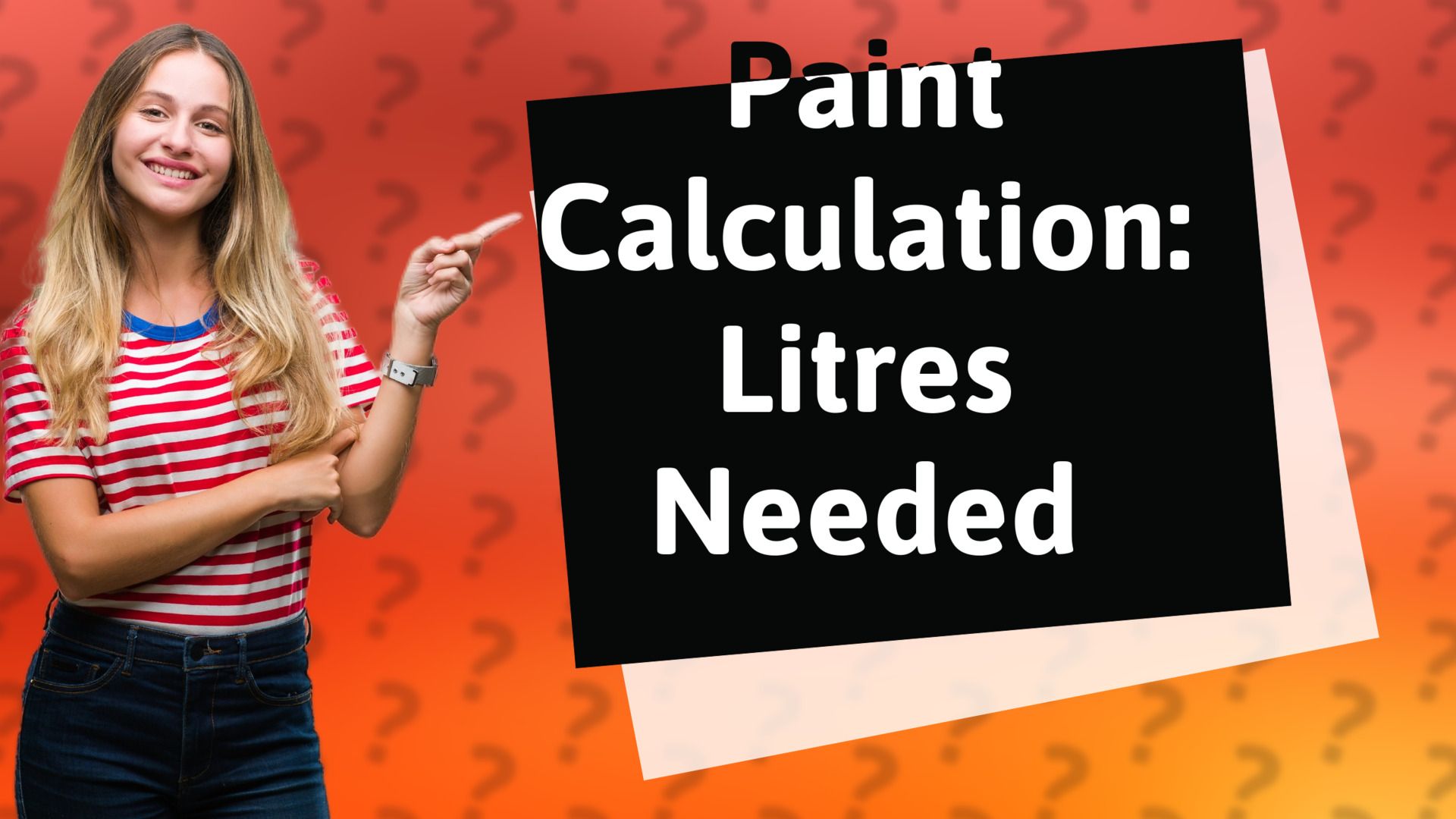 Paint Calculation: Litres Needed
