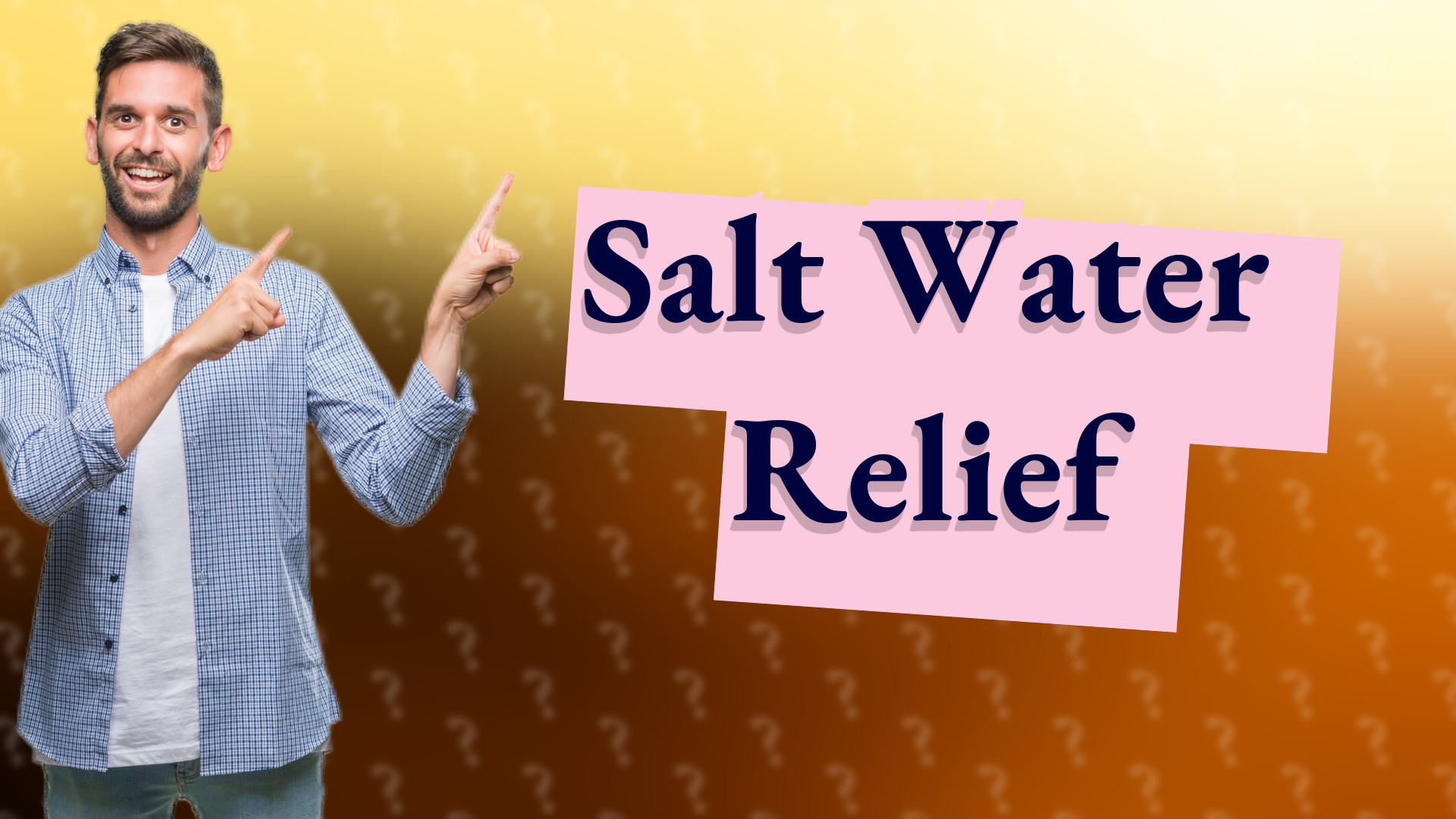 Salt Water Relief