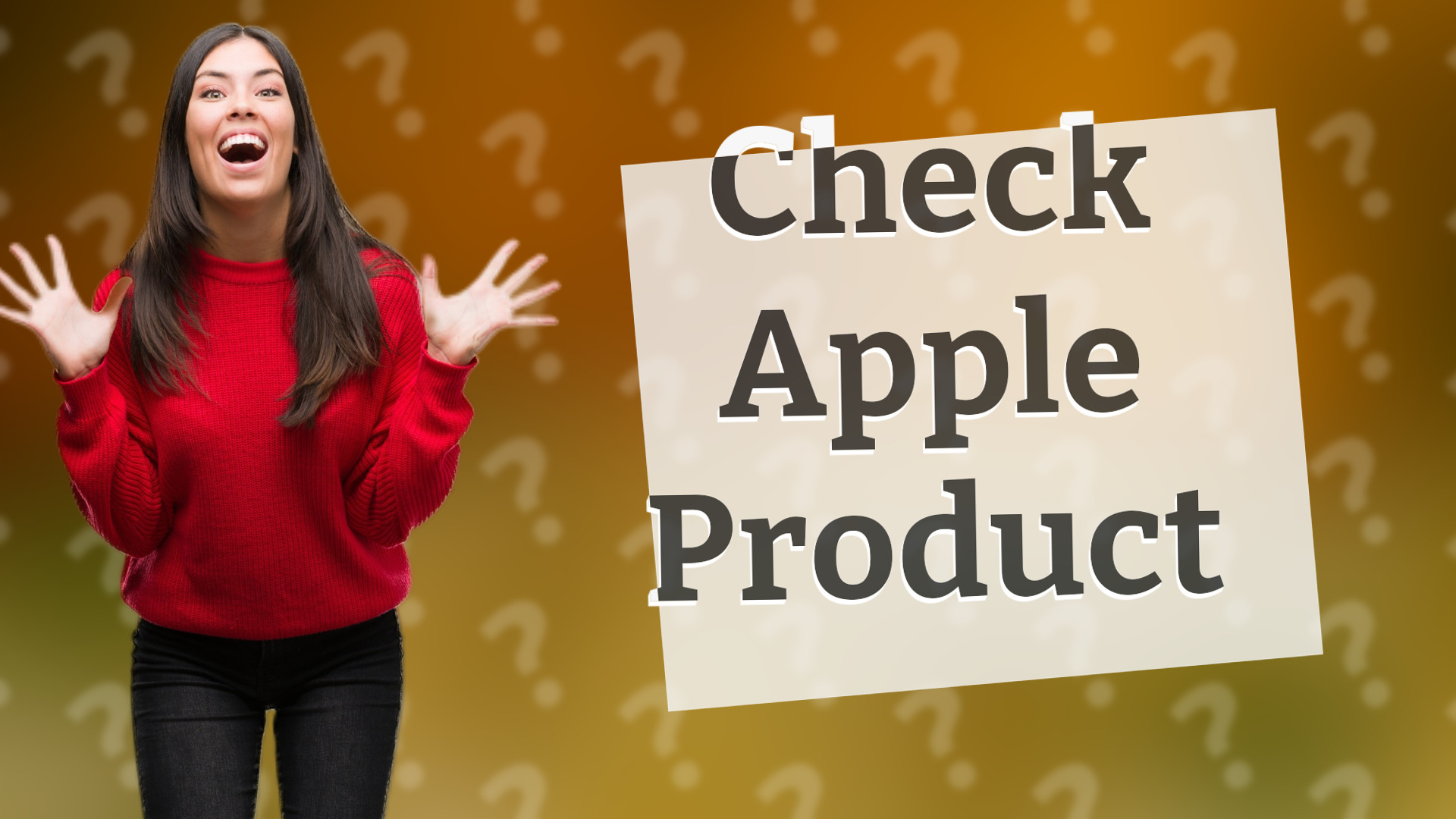 Check Apple Product