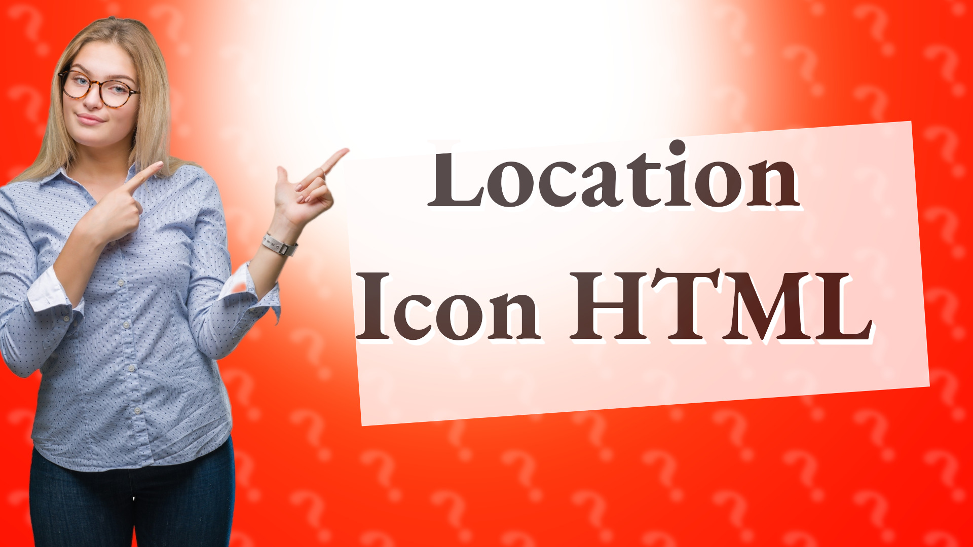 Location Icon HTML