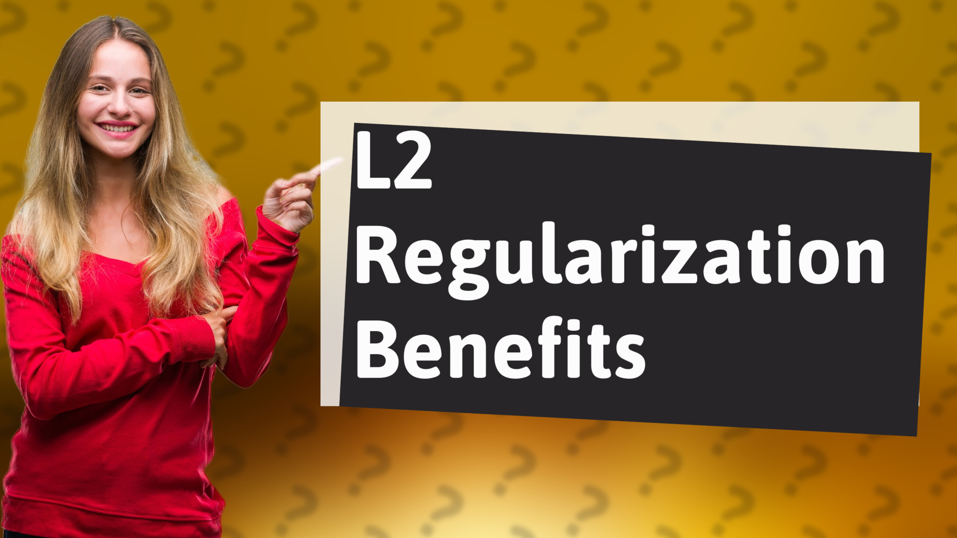 L2 Regularization Benefits