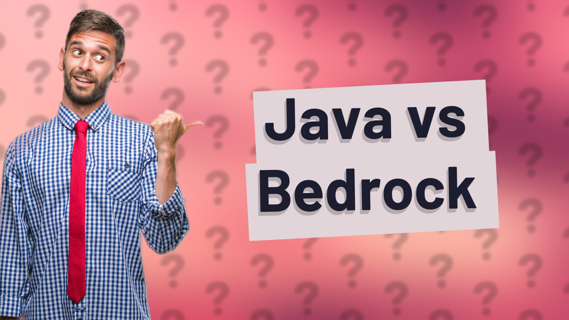 Java vs Bedrock