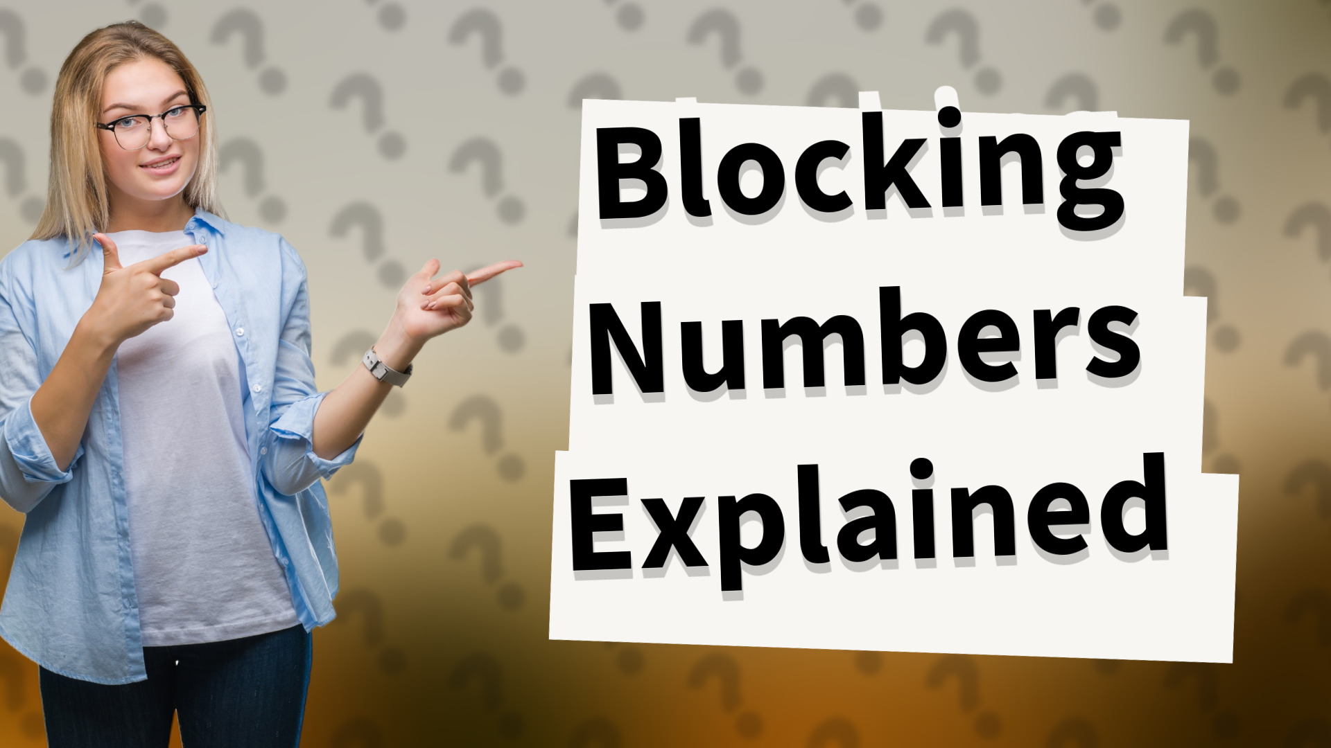 Blocking Numbers Explained
