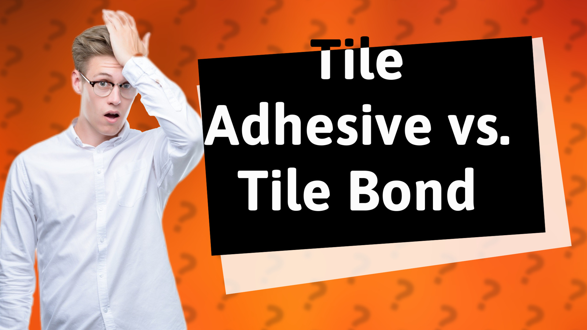 Tile Adhesive vs. Tile Bond