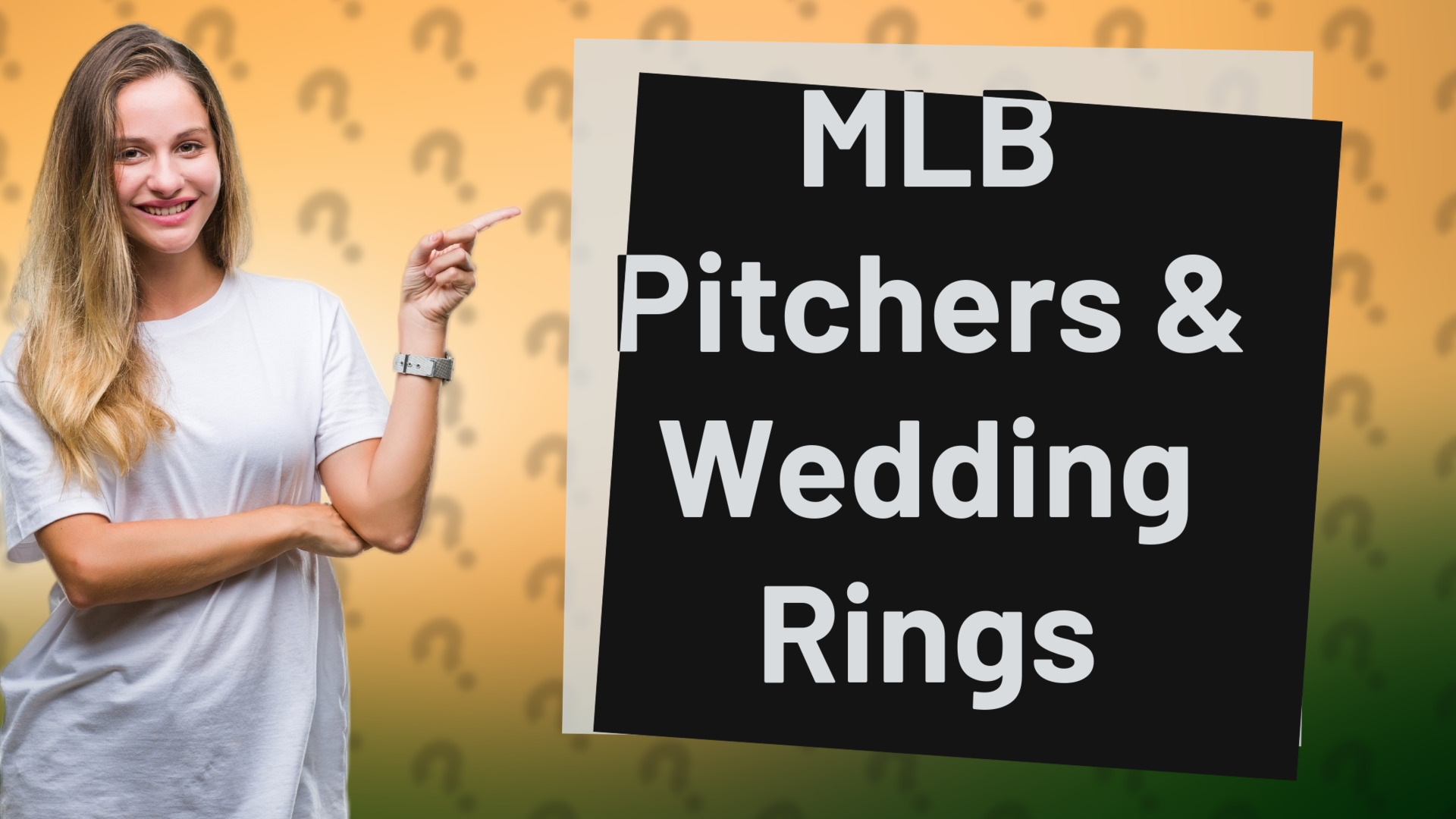 MLB Pitchers & Wedding Rings