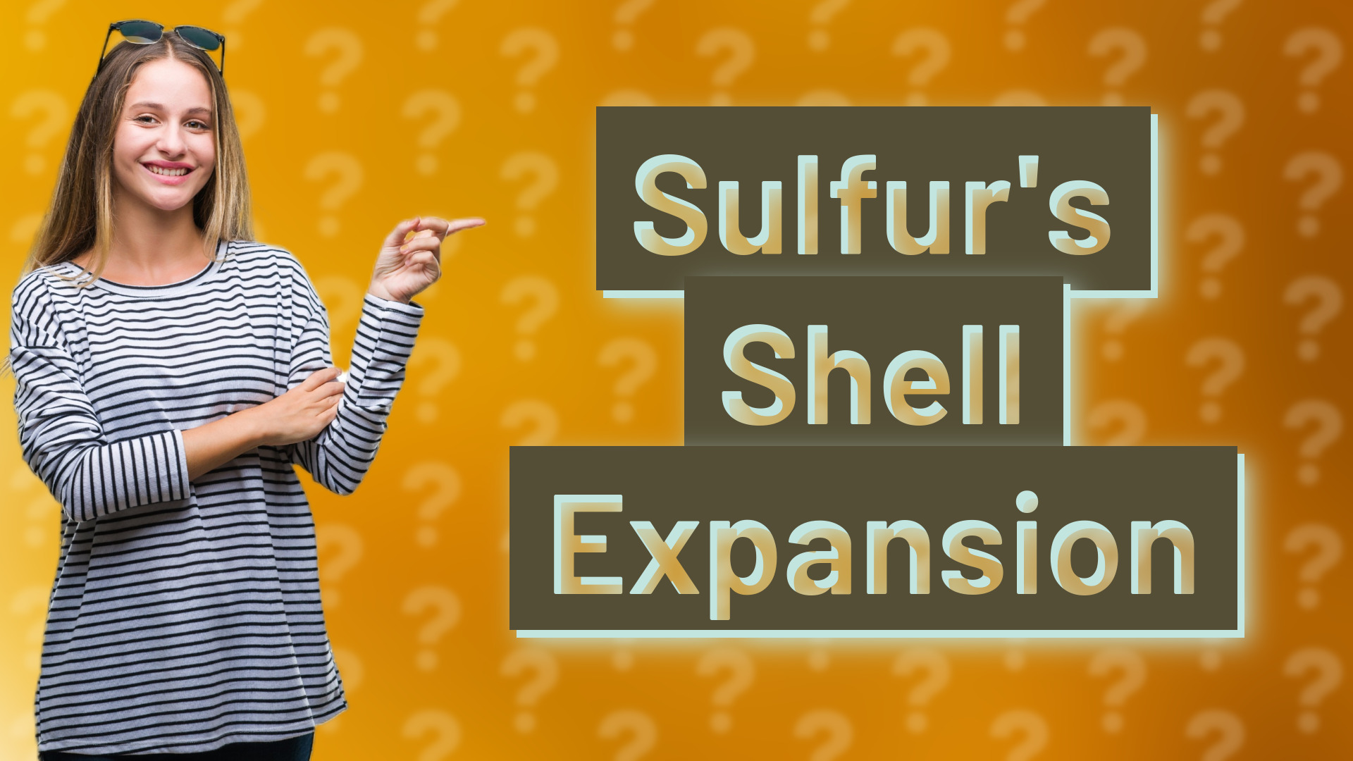 Sulfur's Shell Expansion