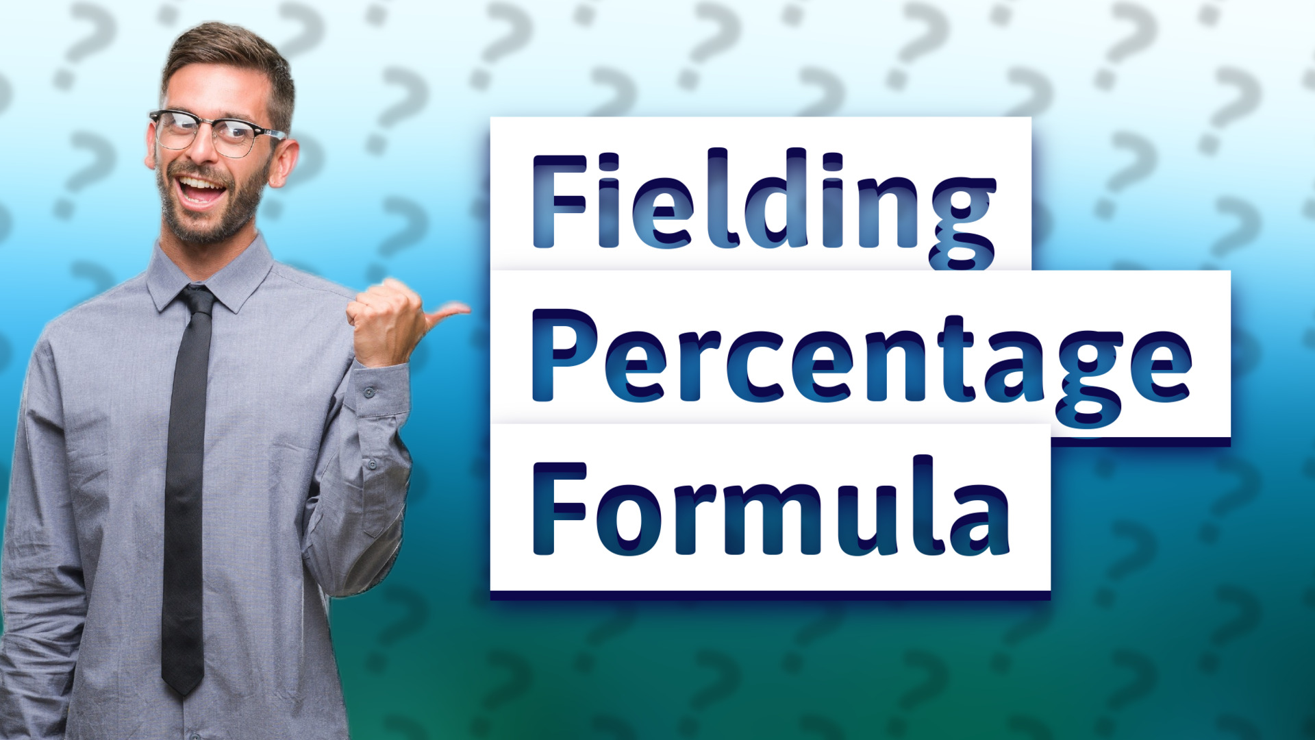 Fielding Percentage Formula