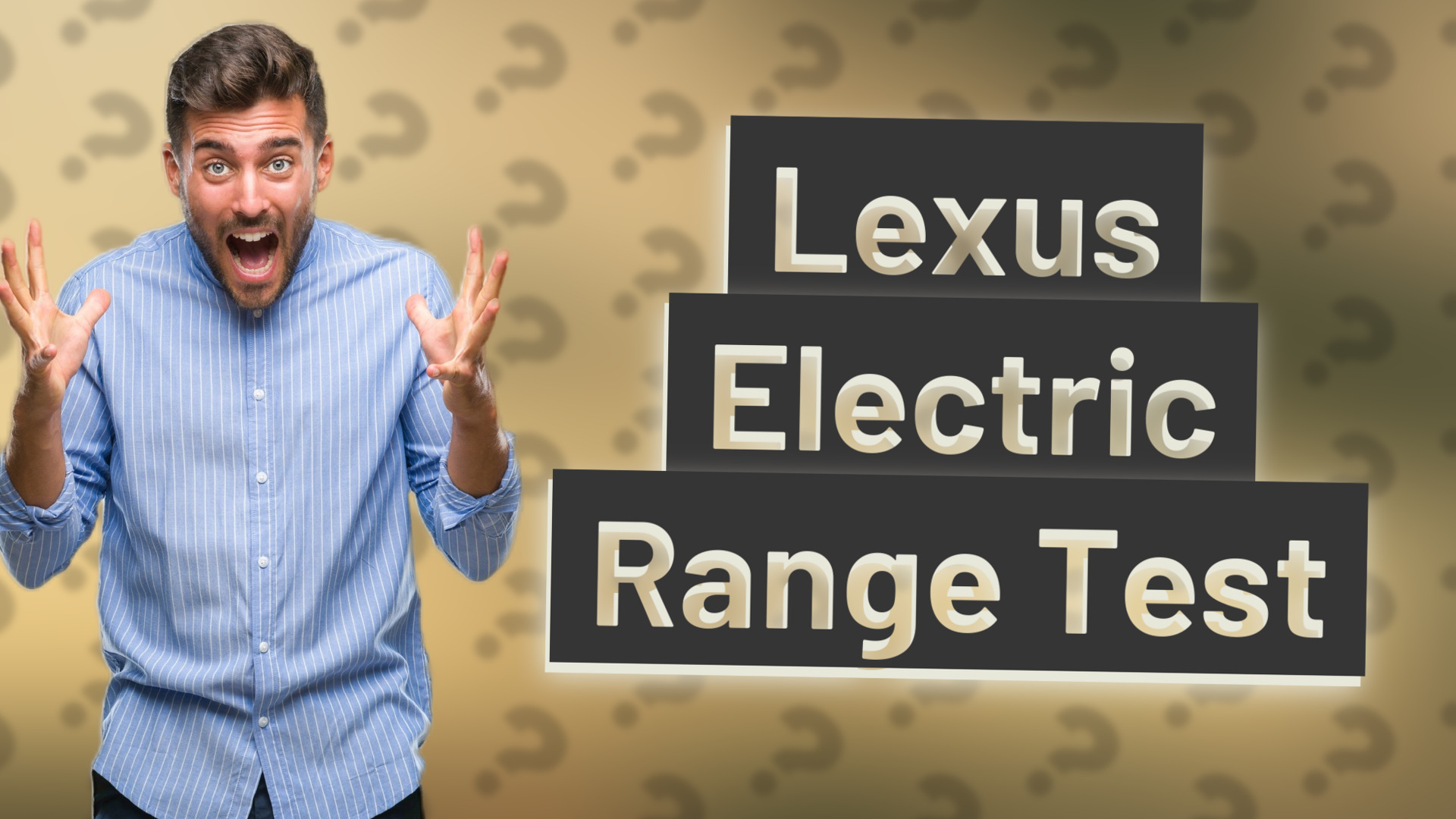 Lexus Electric Range Test