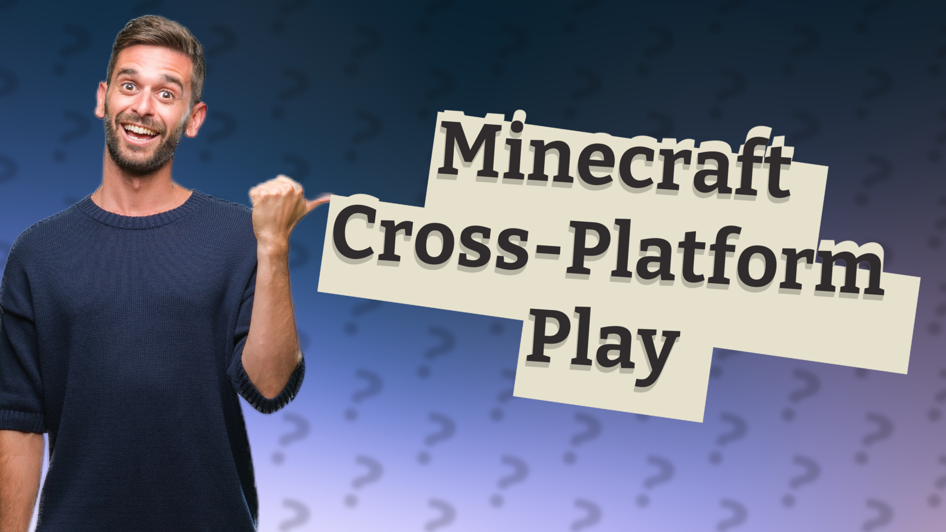 Minecraft Cross-Platform Play