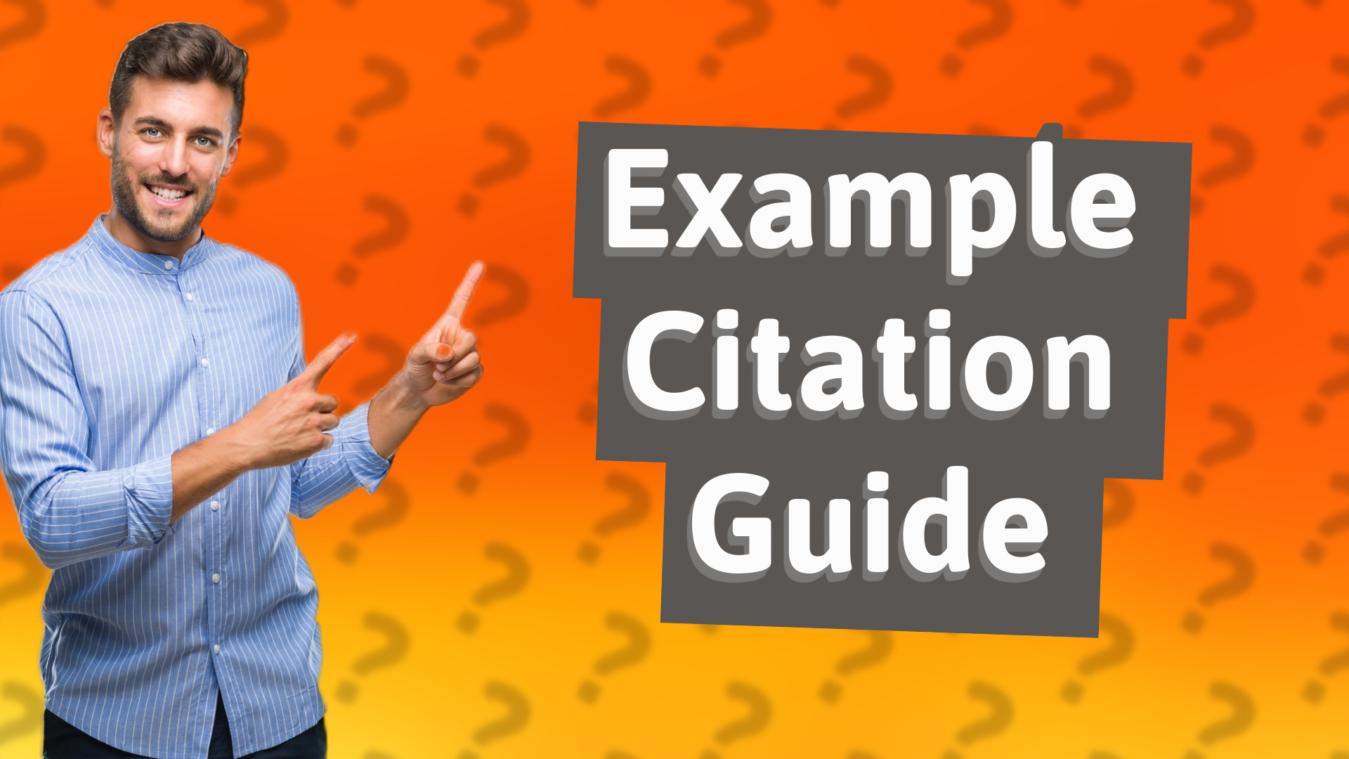 Example Citation Guide
