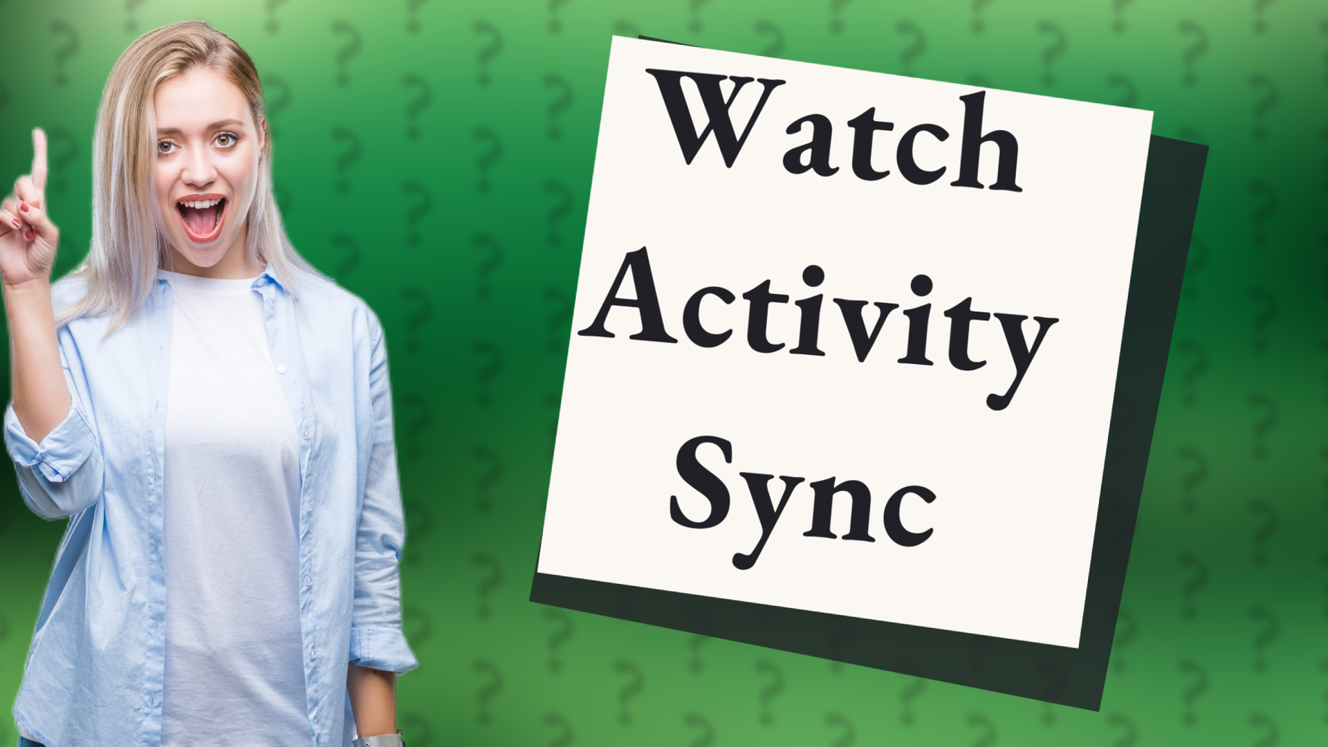 Watch Activity Sync