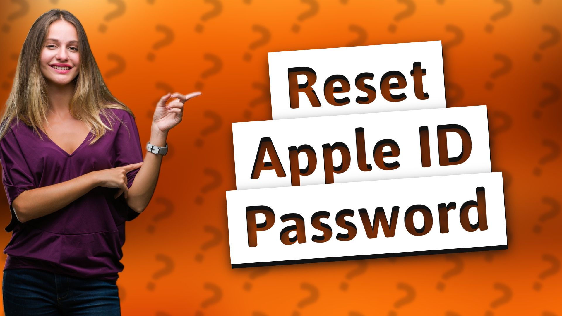 Reset Apple ID Password