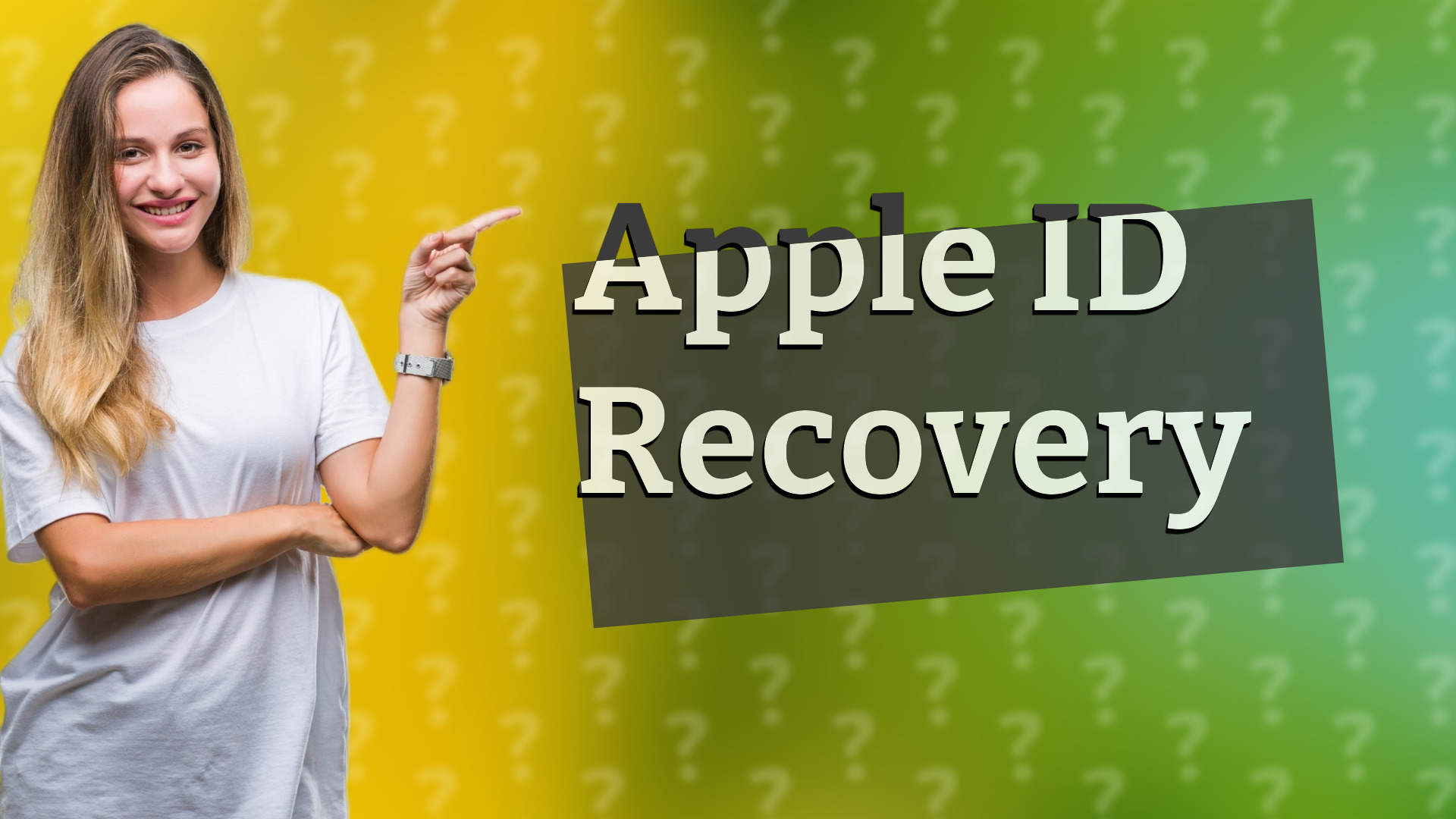 Apple ID Recovery