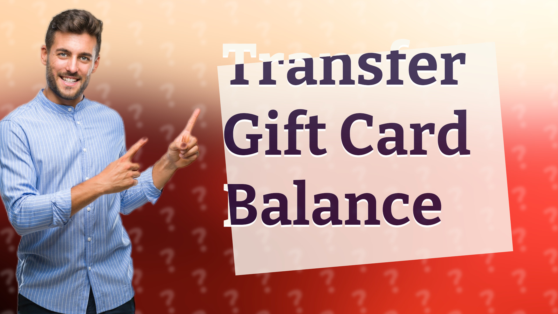 Transfer Gift Card Balance